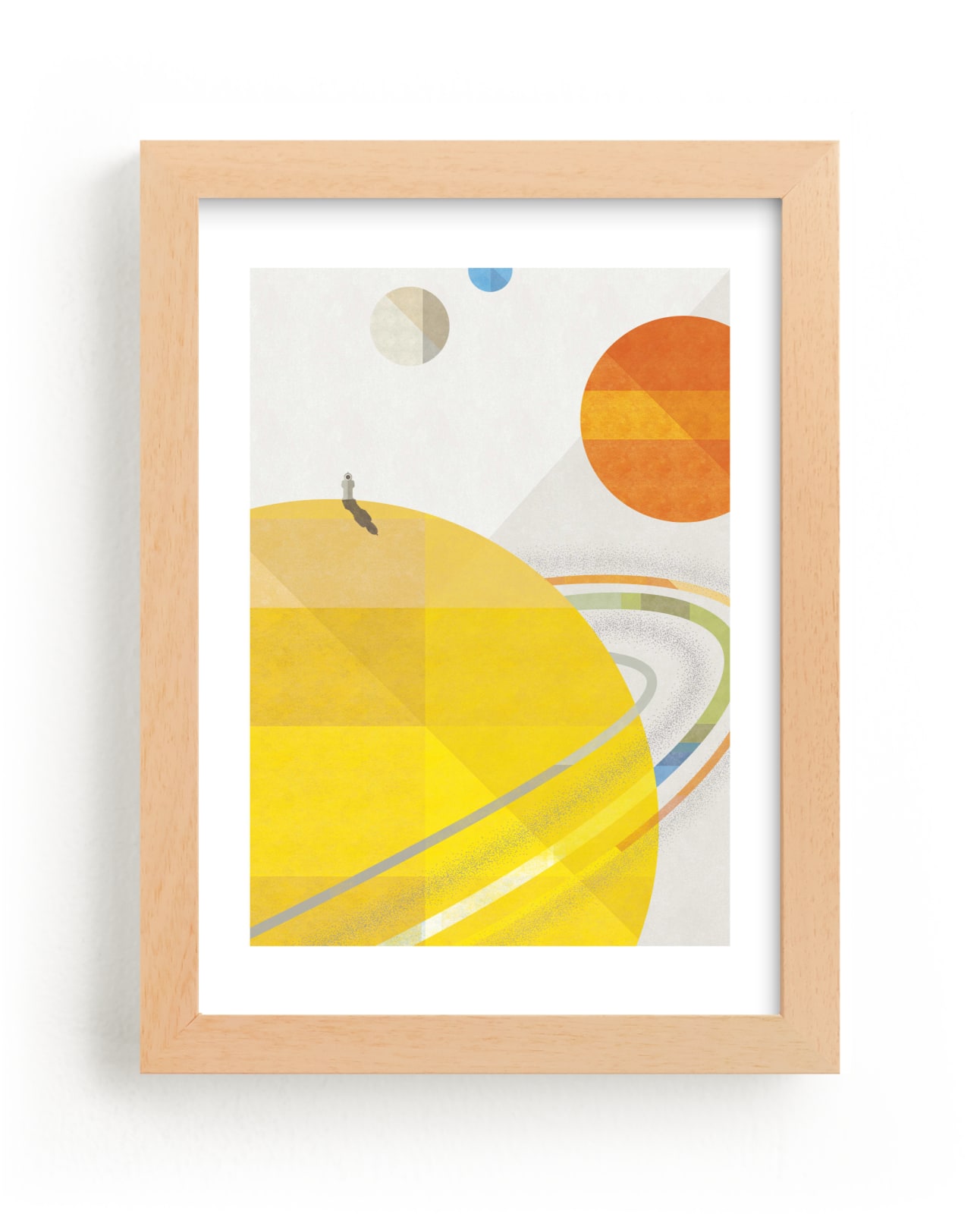 "Space Voyage" - Limited Edition Art Print by Robert and Stella in beautiful frame options and a variety of sizes.