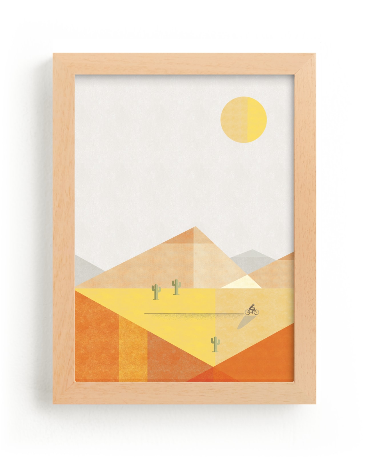 "Desert Adventure" - Limited Edition Art Print by Robert and Stella in beautiful frame options and a variety of sizes.
