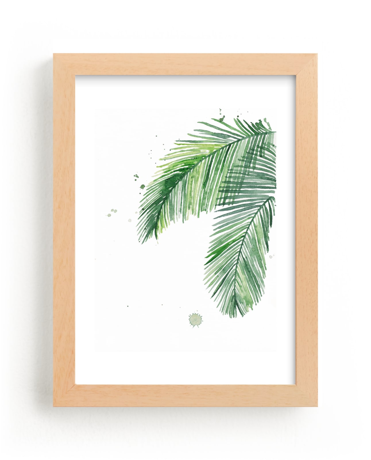 "Summer Palms" - Limited Edition Art Print by Kelsey McNatt in beautiful frame options and a variety of sizes.