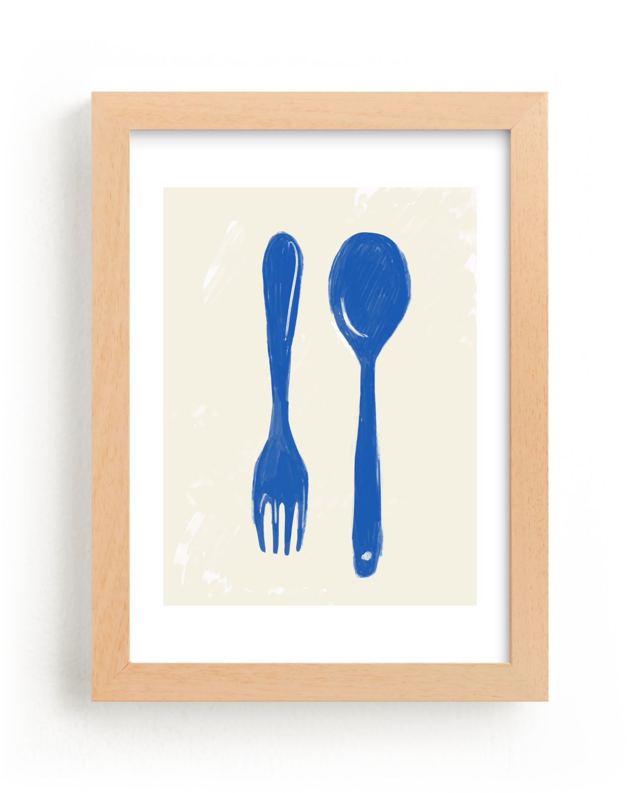 "kitchen cutlery" - Limited Edition Art Print by Zoe Pappenheimer in beautiful frame options and a variety of sizes.