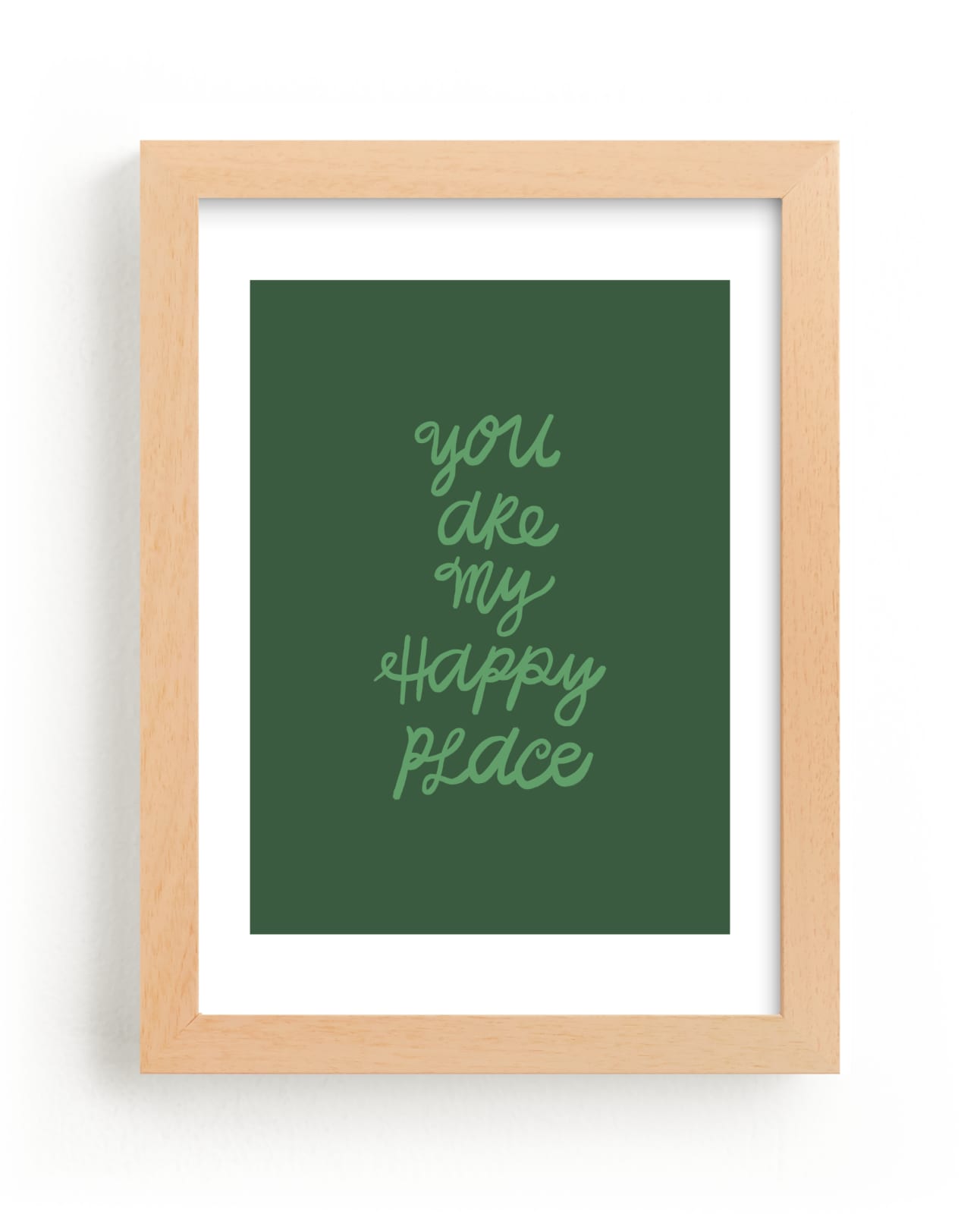 "Happy Place" - Limited Edition Art Print by Kelly Ambrose in beautiful frame options and a variety of sizes.