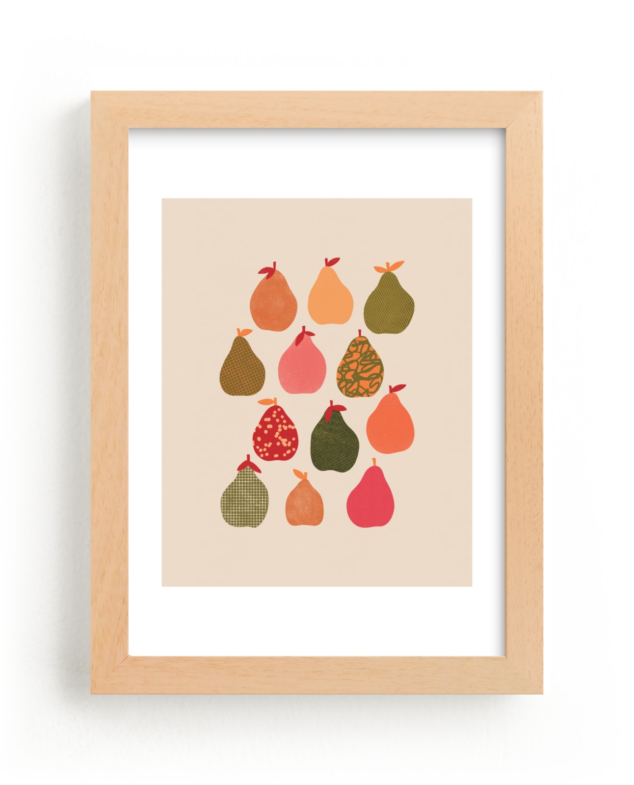 "Pears" - Limited Edition Art Print by Alisa Galitsyna in beautiful frame options and a variety of sizes.