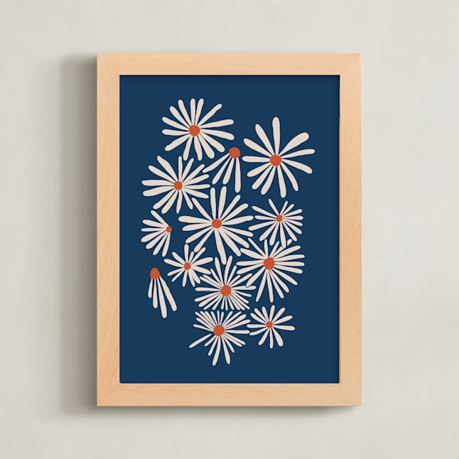 Vintage Floral Set II Children's Art Prints by Kate Capone Minted