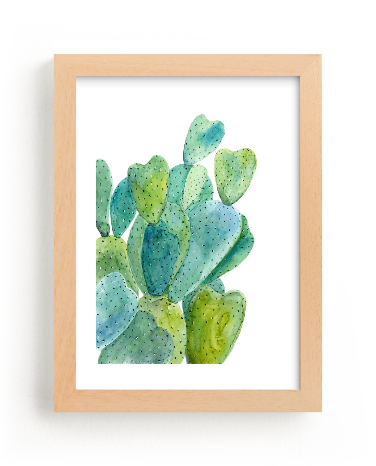 "Cacti" - Limited Edition Art Print by Alexandra Dzh in beautiful frame options and a variety of sizes.