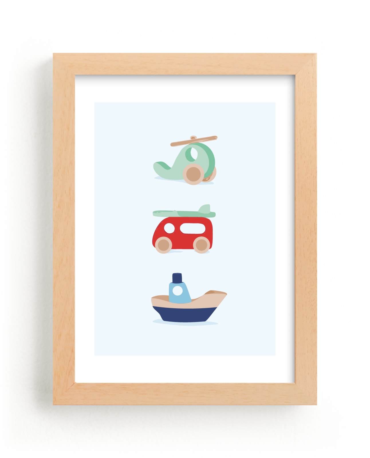 "Air Land Sea" - Limited Edition Art Print by Tamara Hilje in beautiful frame options and a variety of sizes.