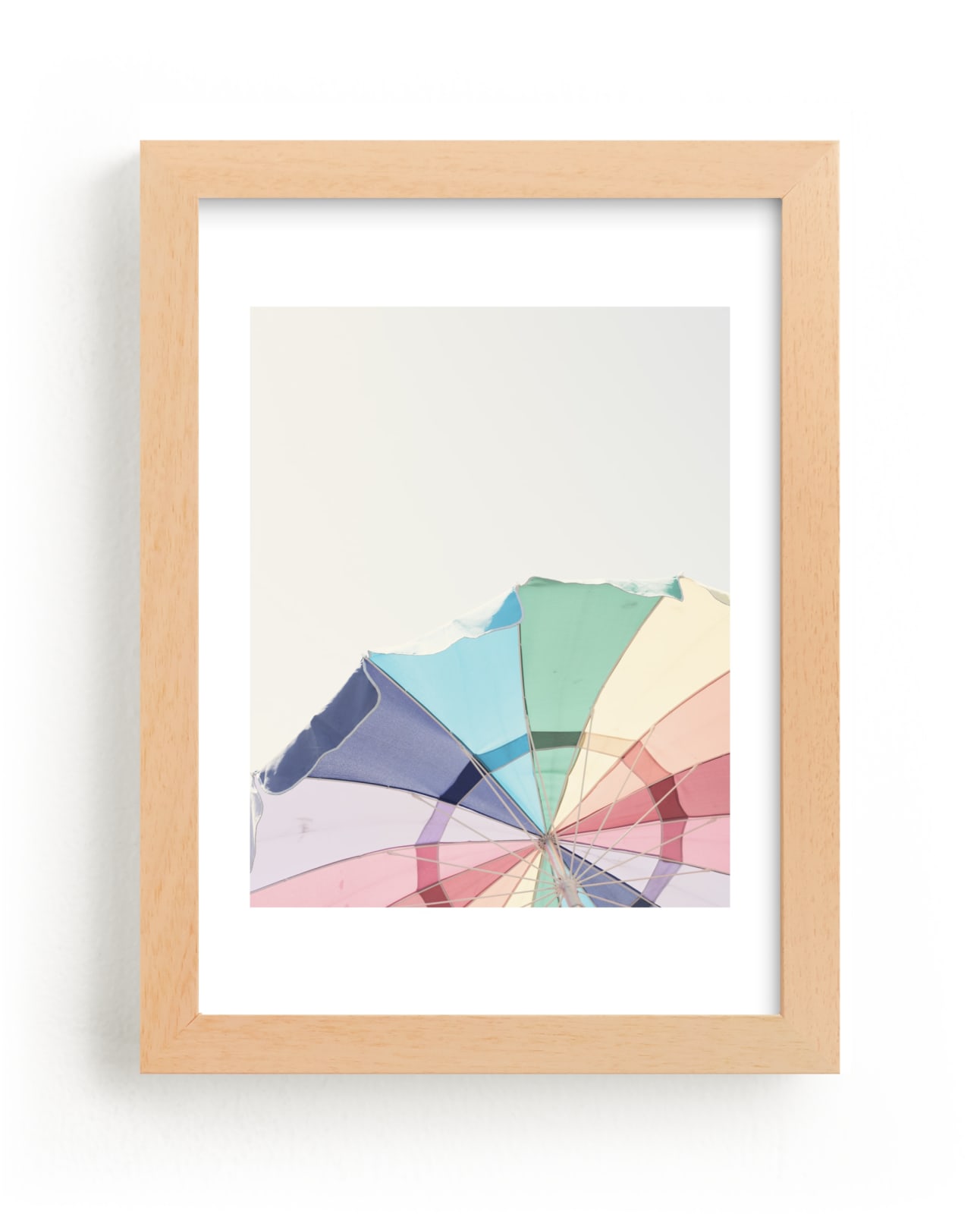 "Rainbow Summer" - Limited Edition Art Print by Caroline Mint in beautiful frame options and a variety of sizes.