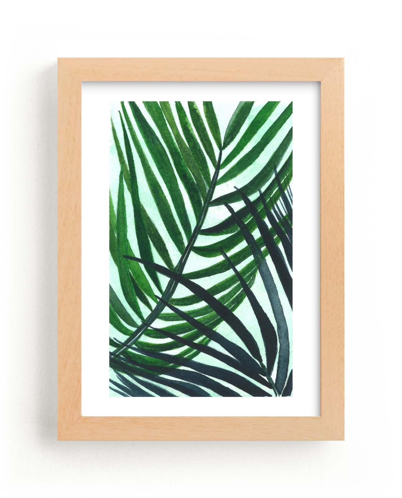 "Crossed Palms" - Limited Edition Art Print by Kara Aina in beautiful frame options and a variety of sizes.