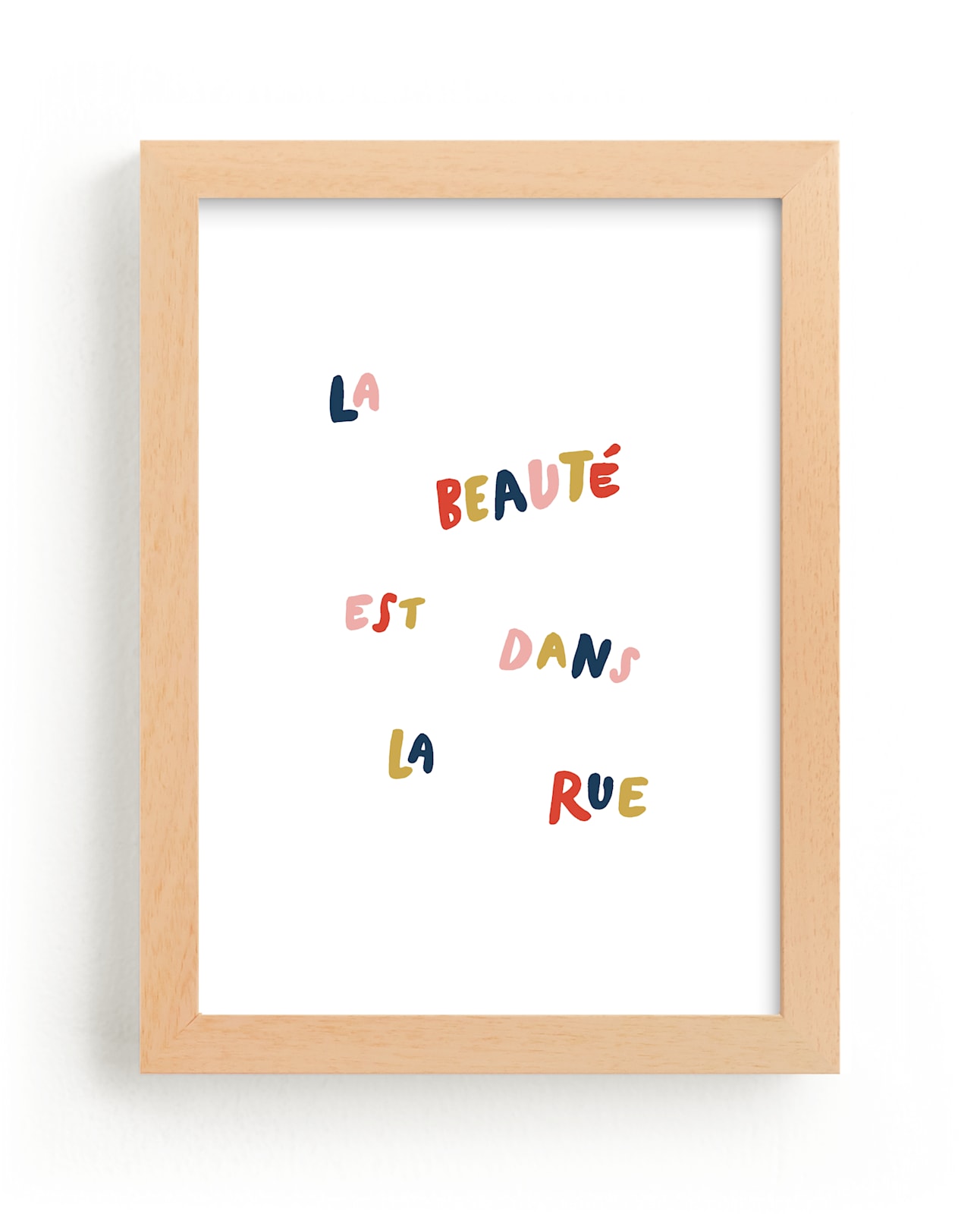 "Beauty is in the Street" - Limited Edition Art Print by June Letters Studio in beautiful frame options and a variety of sizes.
