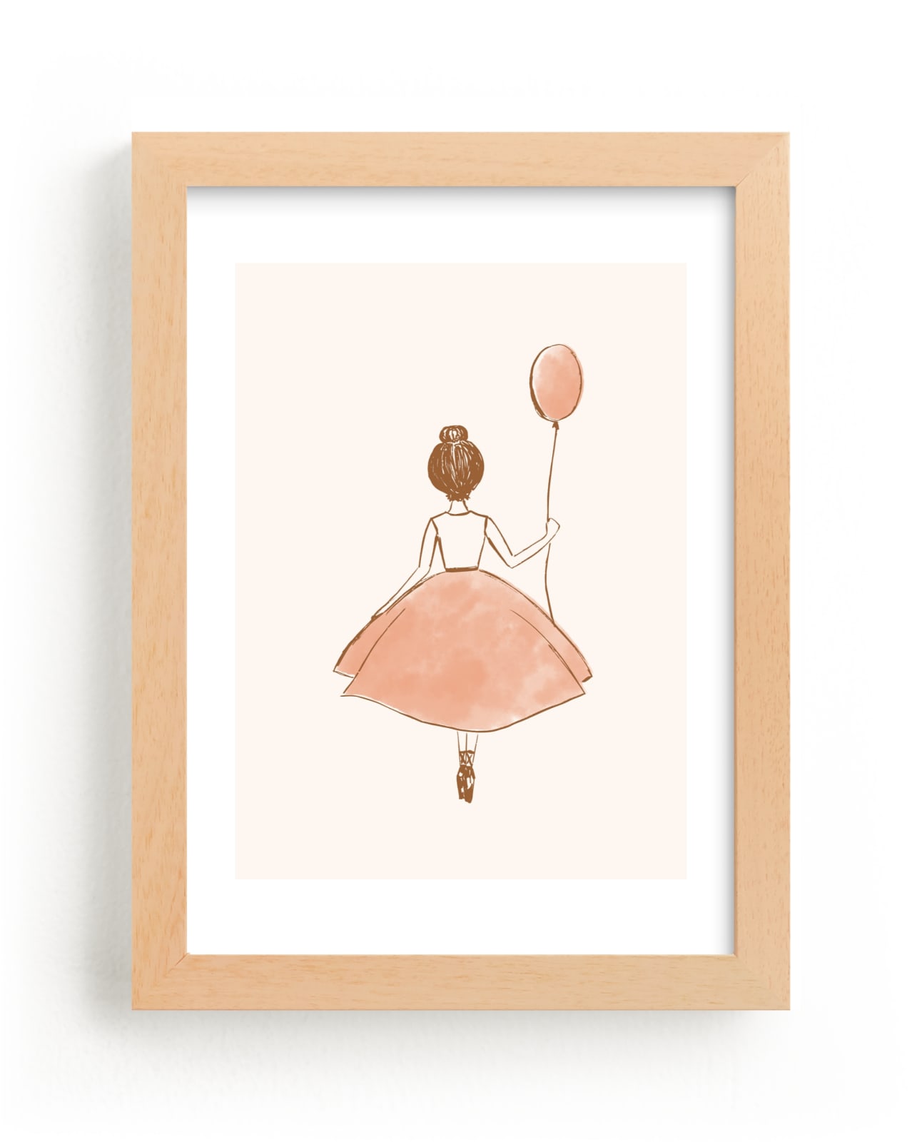 "My Little Ballerina" by Belia Simm in beautiful frame options and a variety of sizes.