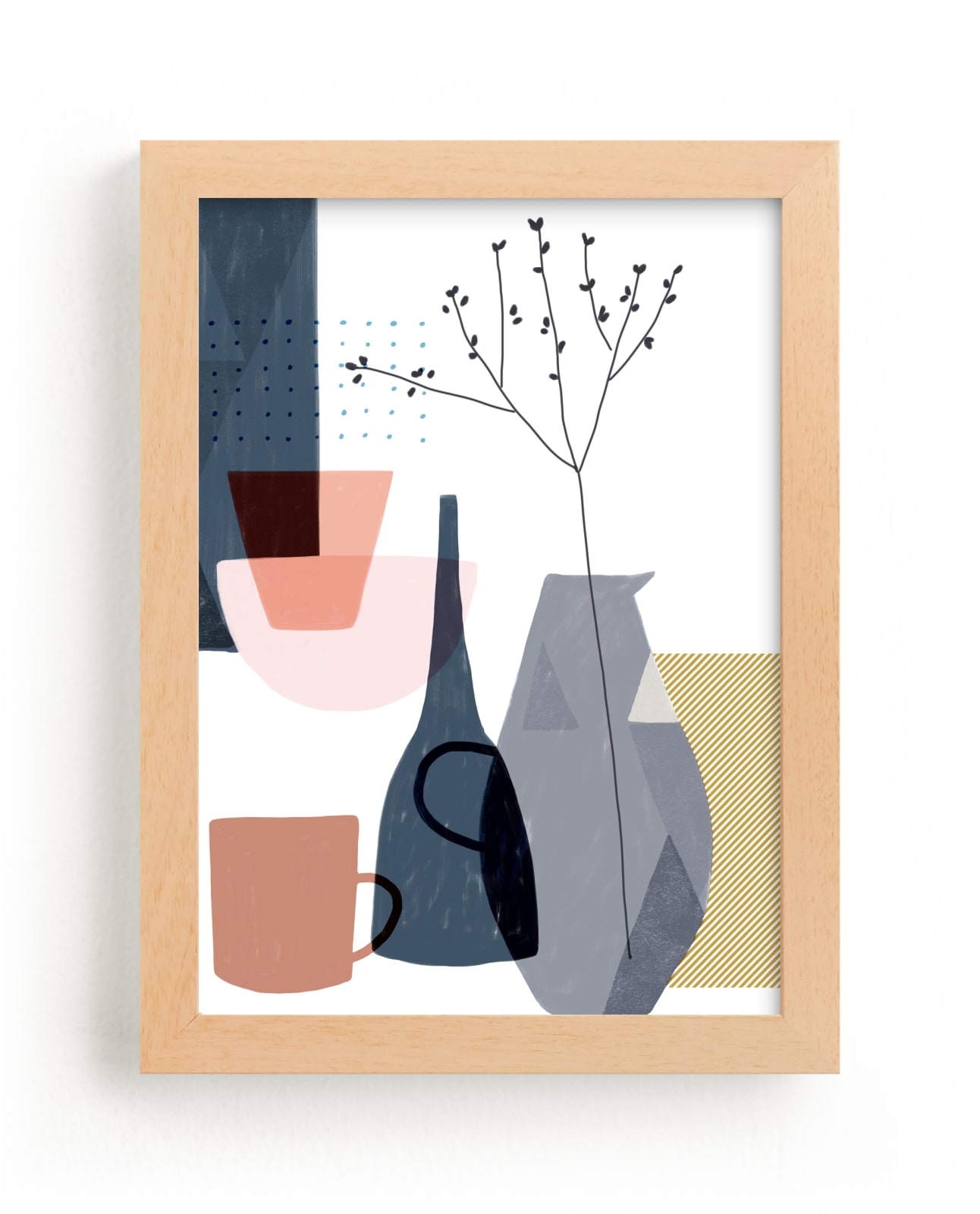"Stillness 1" - Art Print by Francesca Iannaccone in beautiful frame options and a variety of sizes.