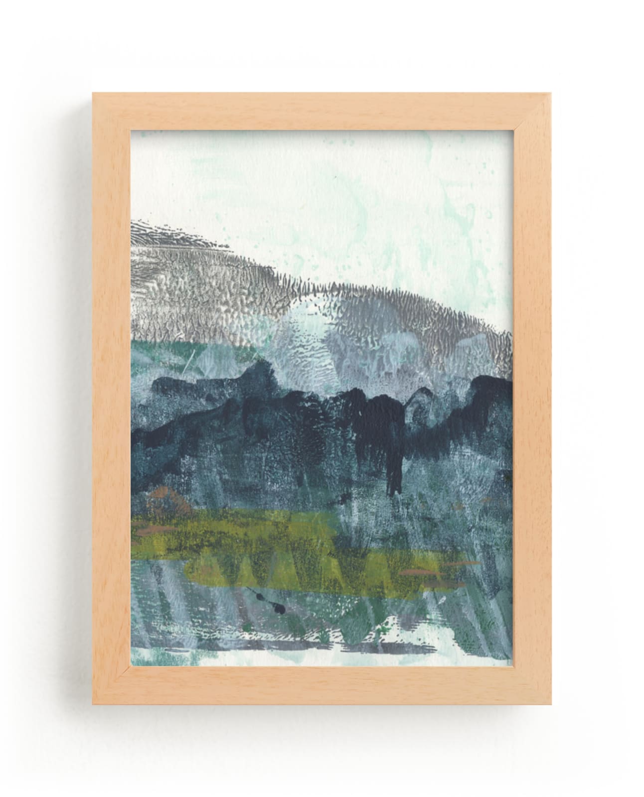 "Scape of the Land 2" - Art Print by Jennifer Daily in beautiful frame options and a variety of sizes.
