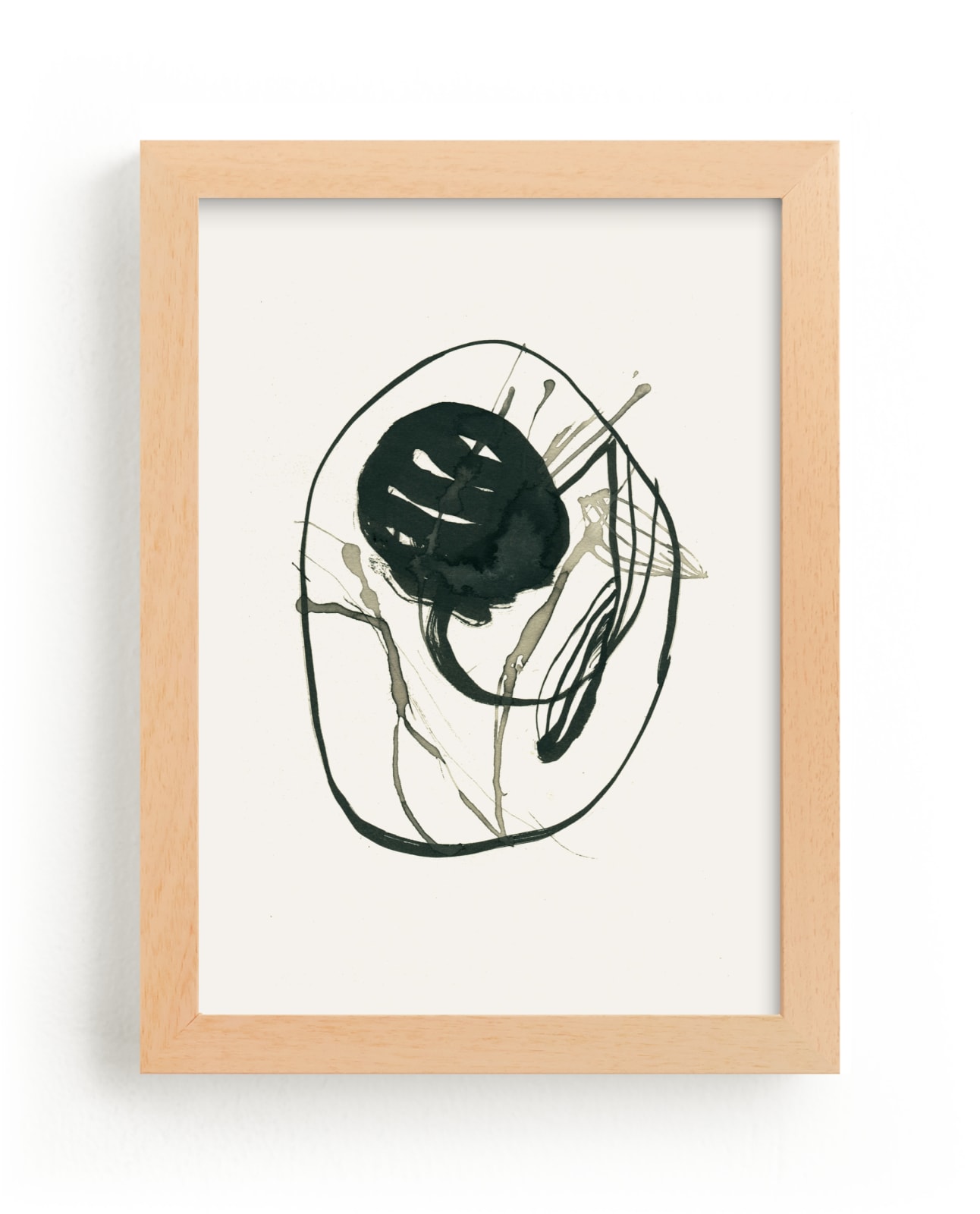 "Black 02" - Art Print by Catilustre in beautiful frame options and a variety of sizes.