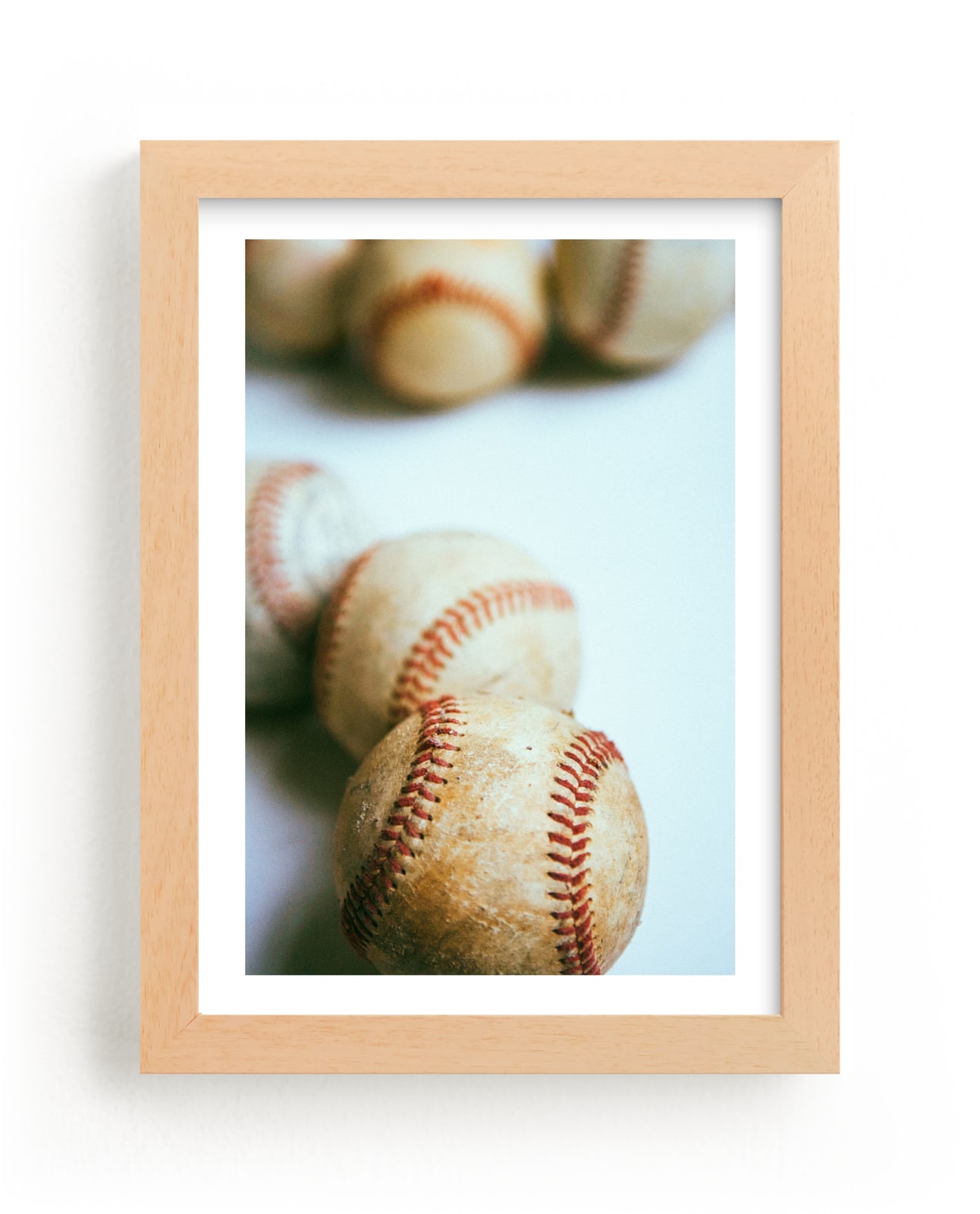 "no hitter" - Art Print by Morgan Kendall in beautiful frame options and a variety of sizes.