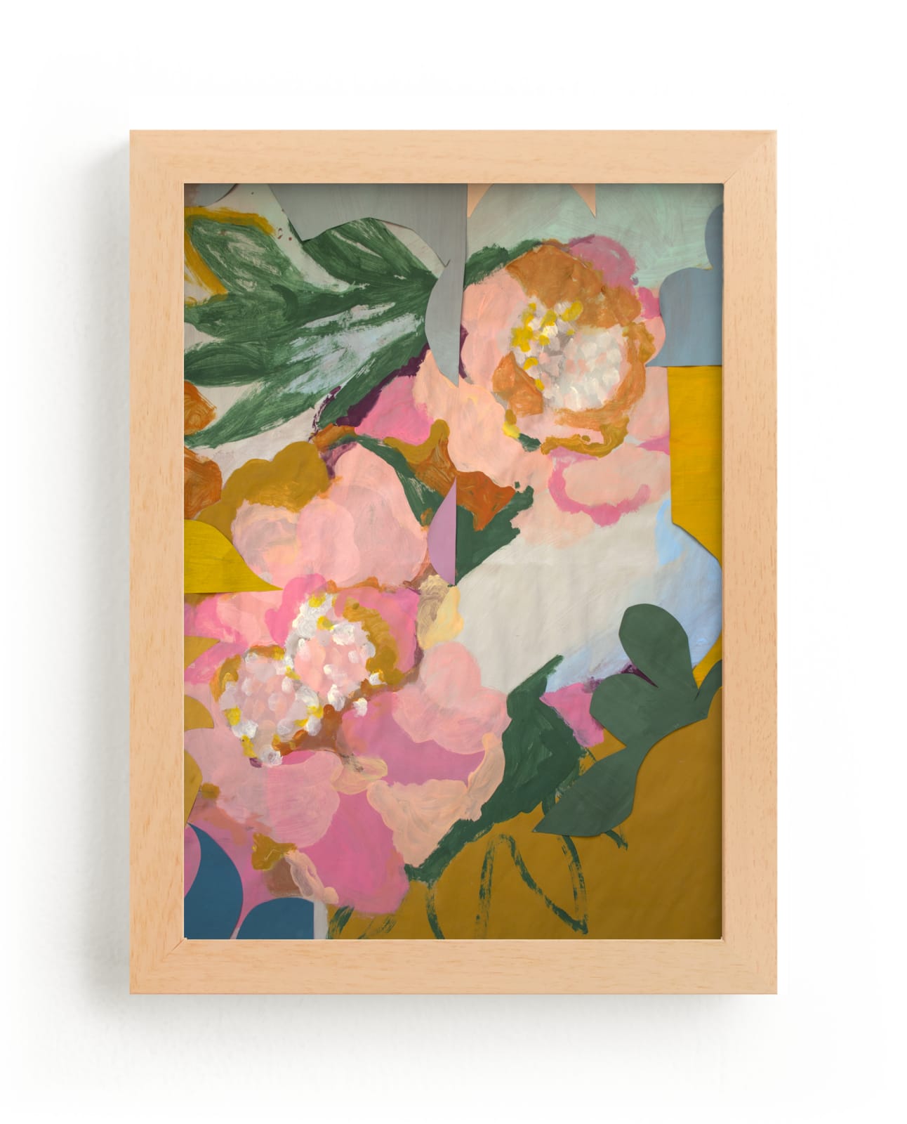 "Bursting Blooms" by cyrille gulassa in beautiful frame options and a variety of sizes.