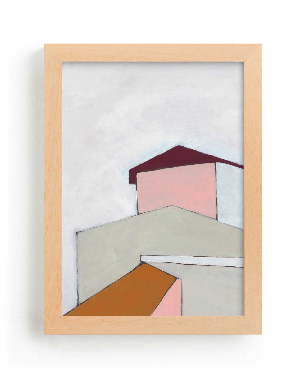 "Rooftop View" by Karyn Denten in beautiful frame options and a variety of sizes.