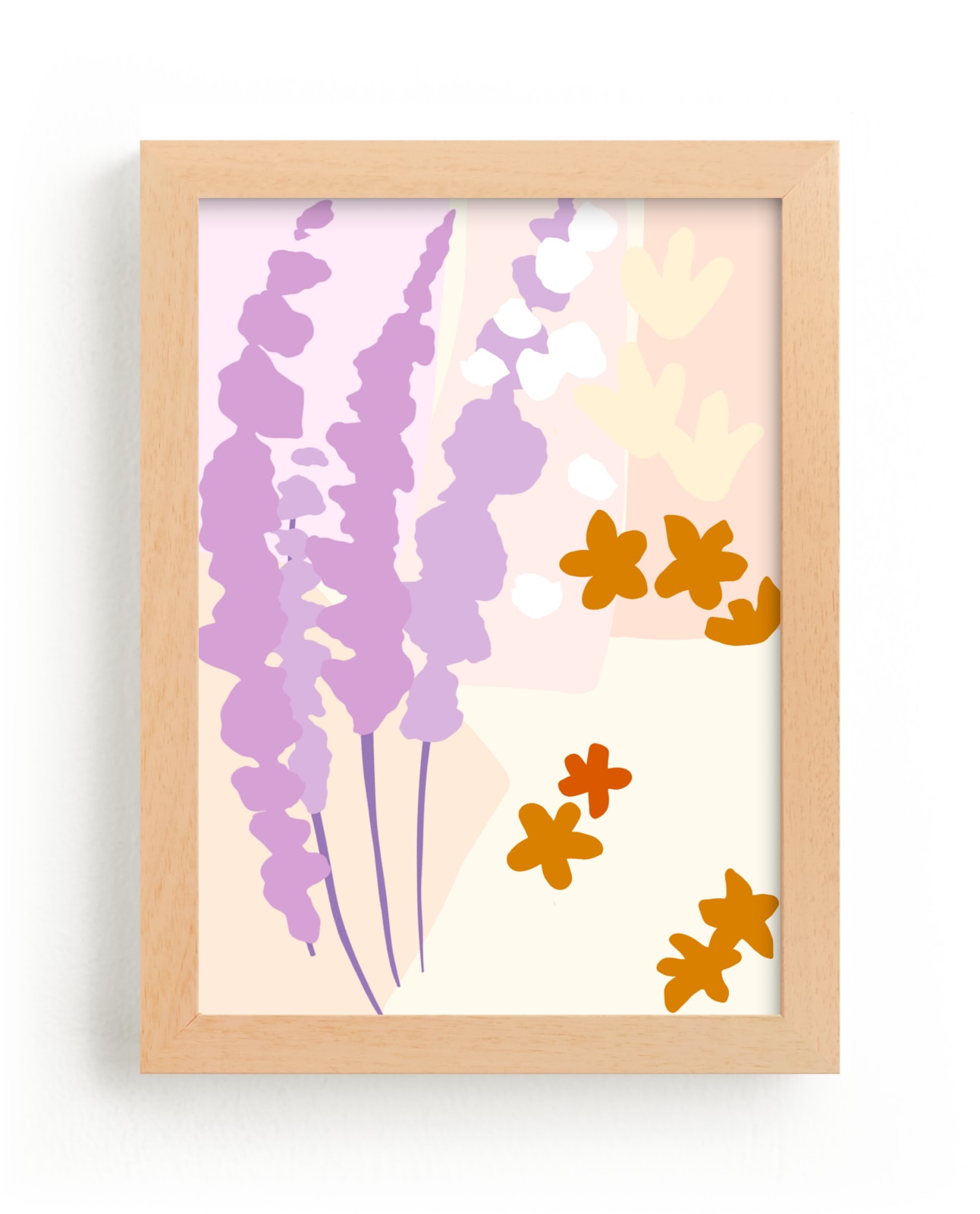 "Lilac Fields" by Haley Warner in beautiful frame options and a variety of sizes.