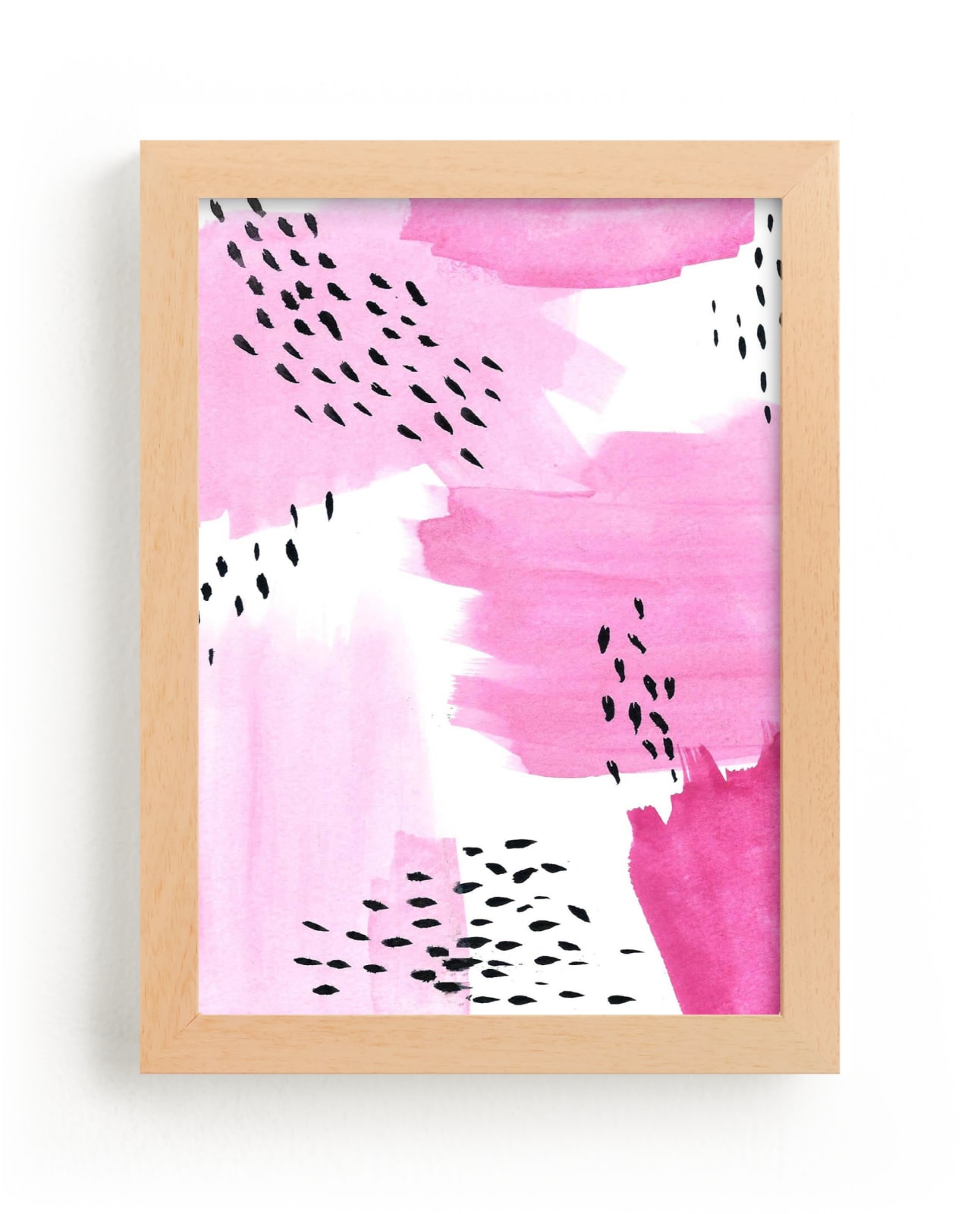 "pink road" by Tae Lee in beautiful frame options and a variety of sizes.
