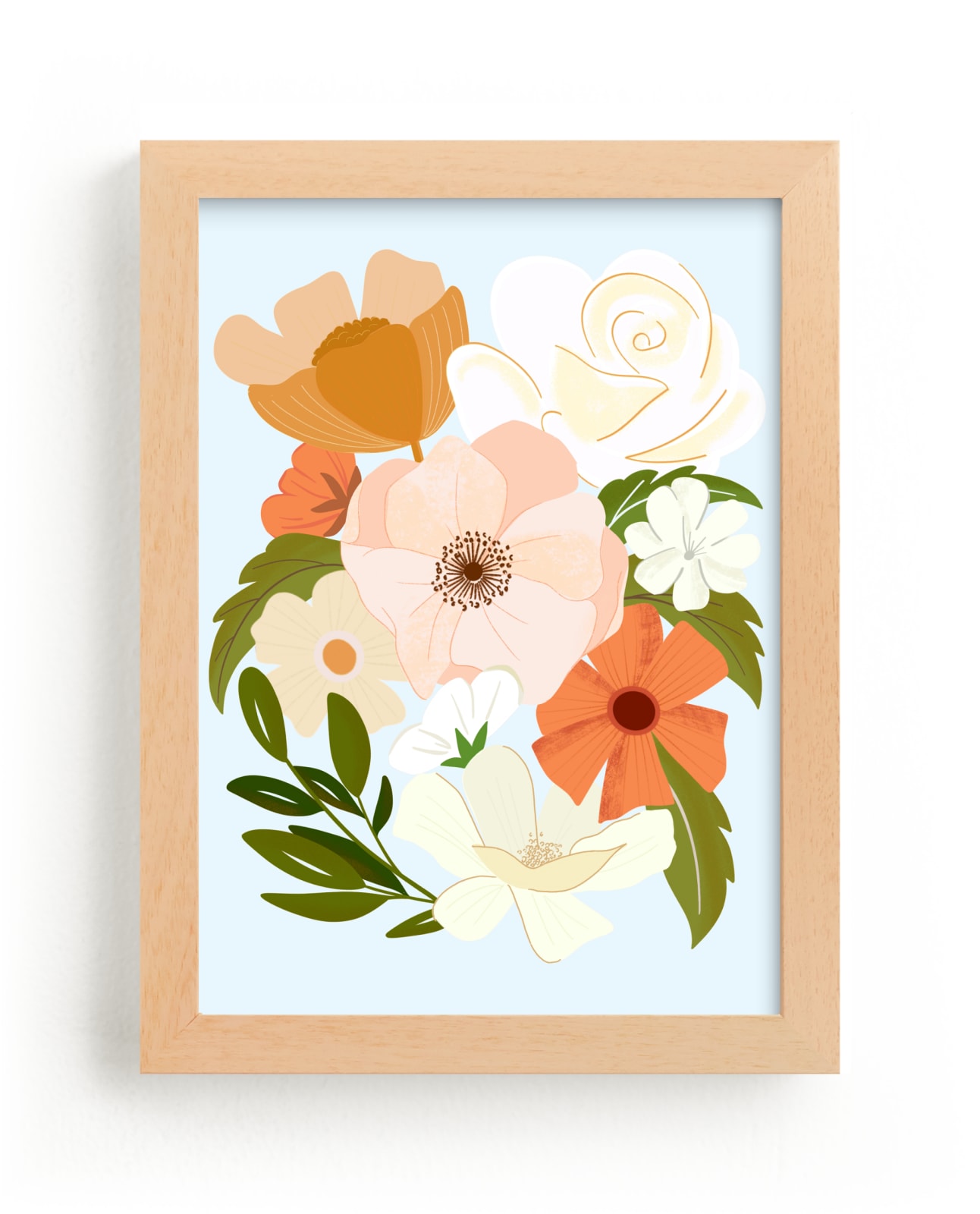 "May Bouquet" by Haley Warner in beautiful frame options and a variety of sizes.