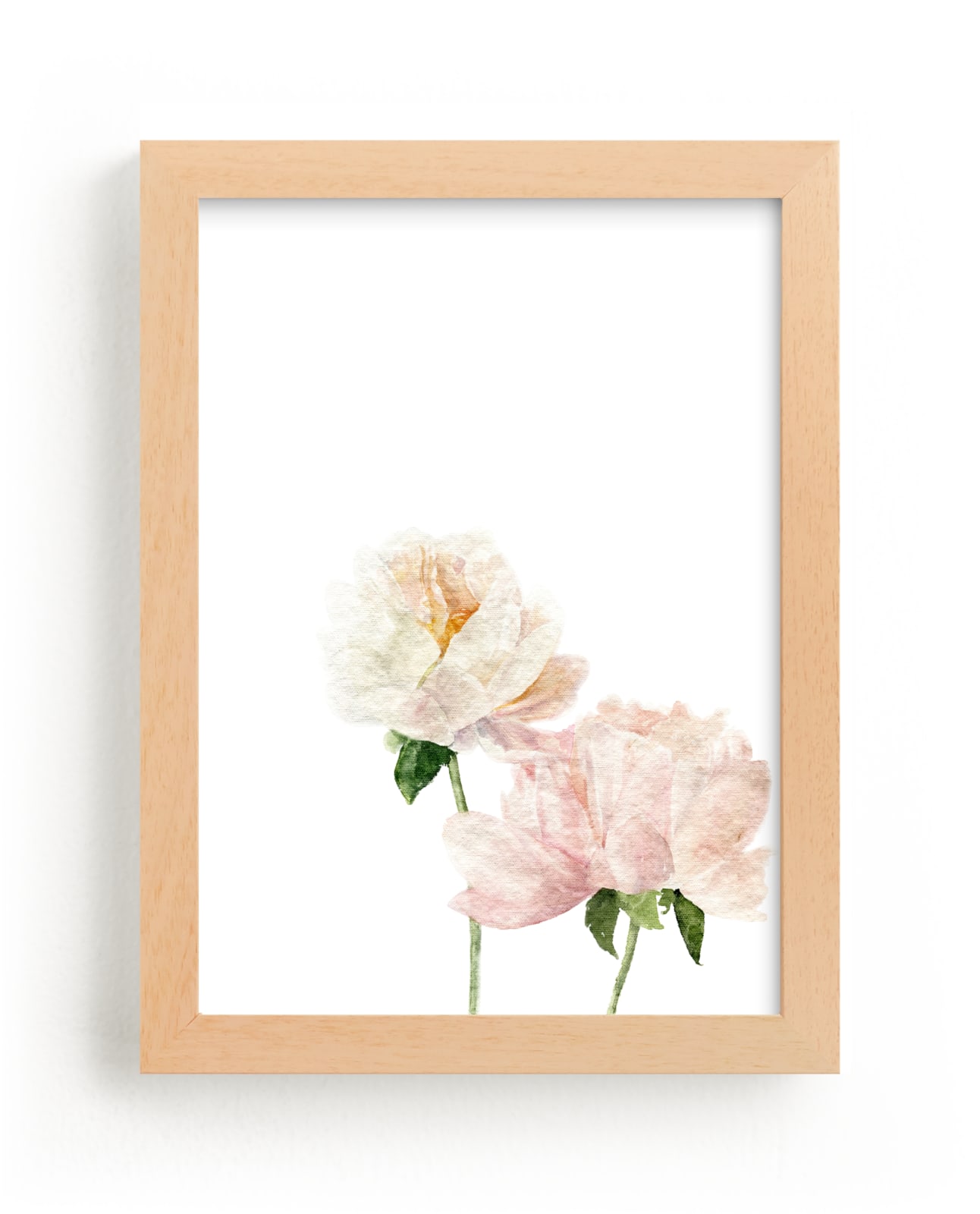 "Blushing Peonies" by Jess Blazejewski in beautiful frame options and a variety of sizes.