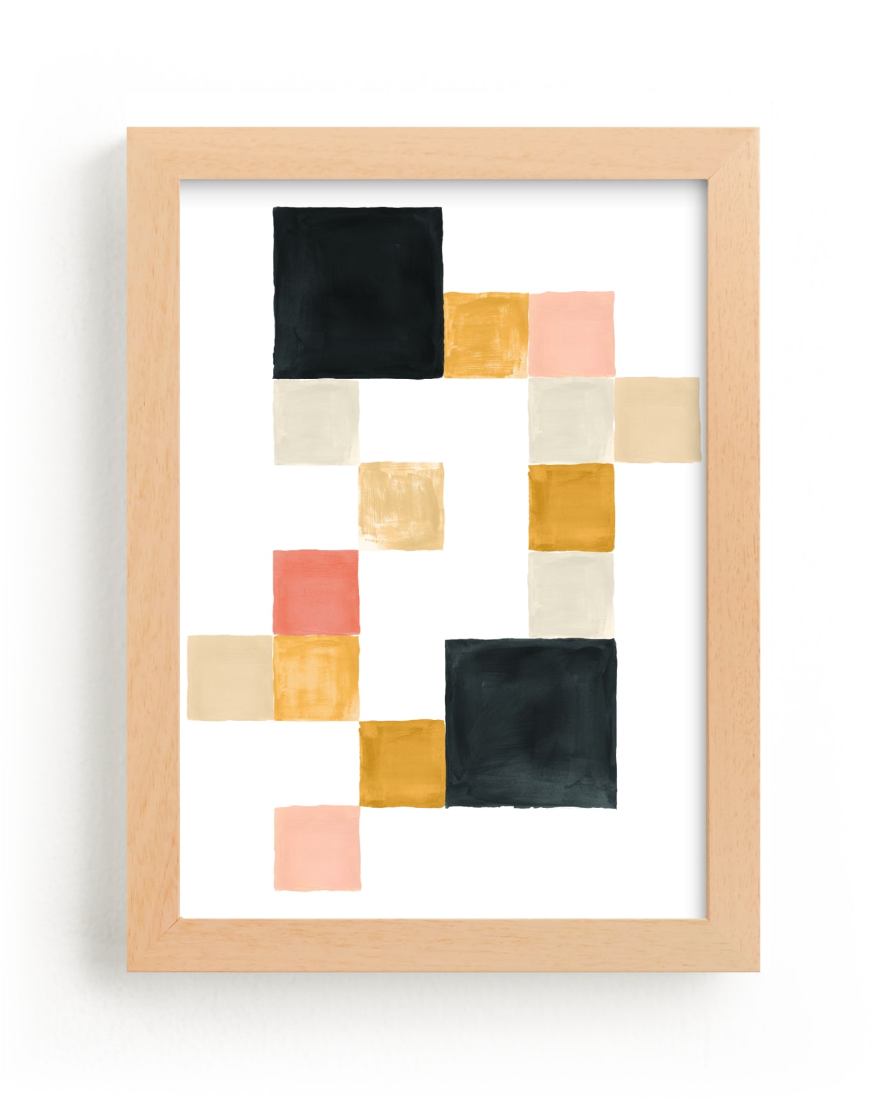 "Stacked No.2" by Cait Courneya in beautiful frame options and a variety of sizes.