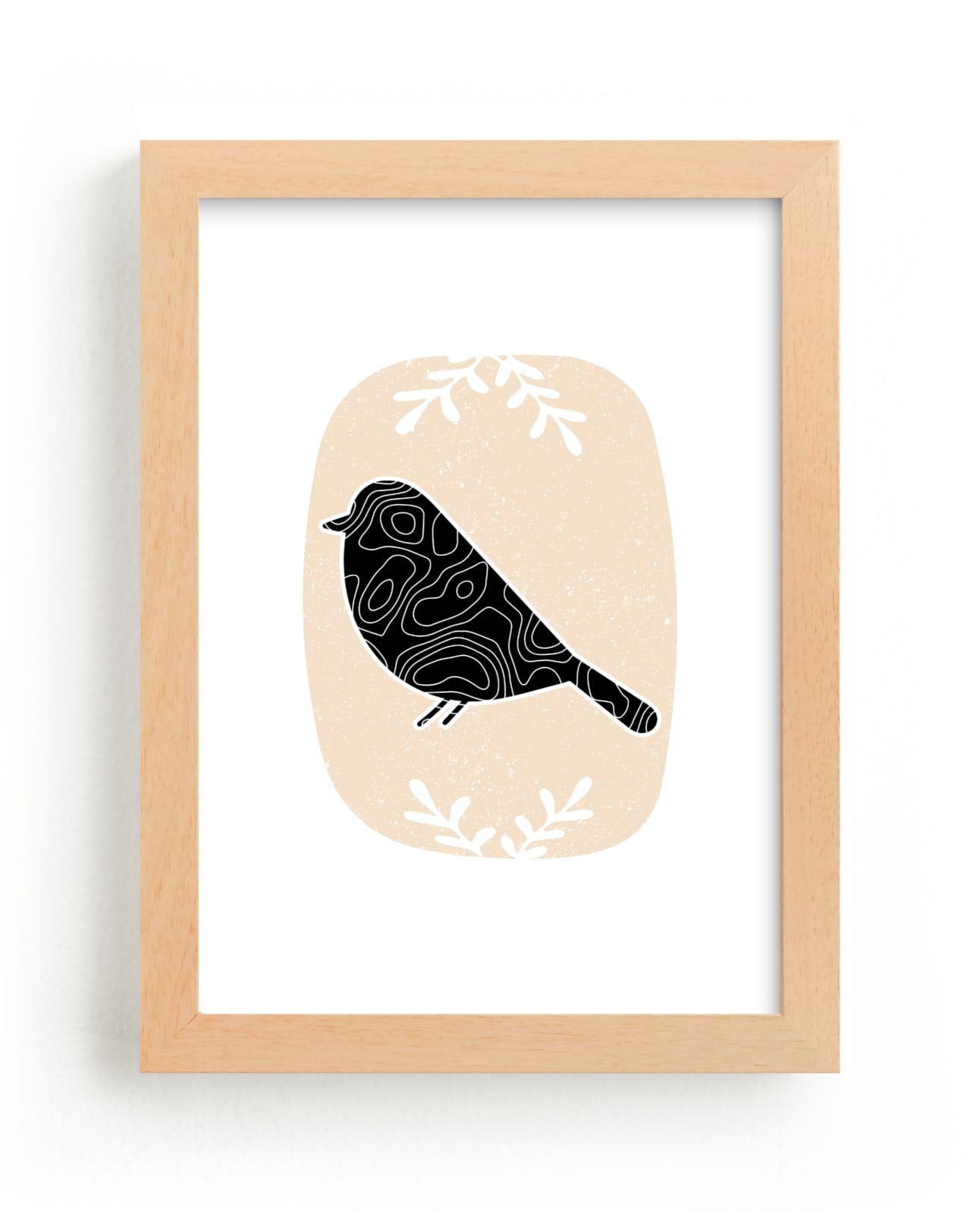 "Birdie" - Limited Edition Art Print by Alicia Youngken in beautiful frame options and a variety of sizes.