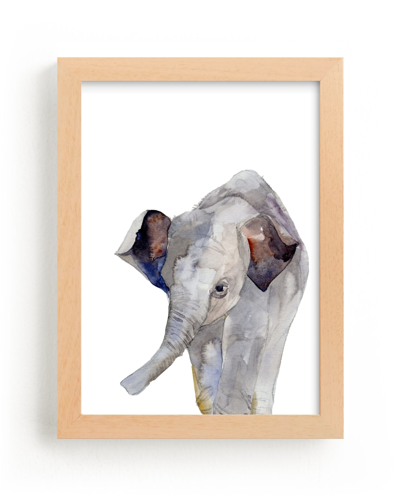Baby Animal Friends Elephant Nursery Art Prints by Jieun K