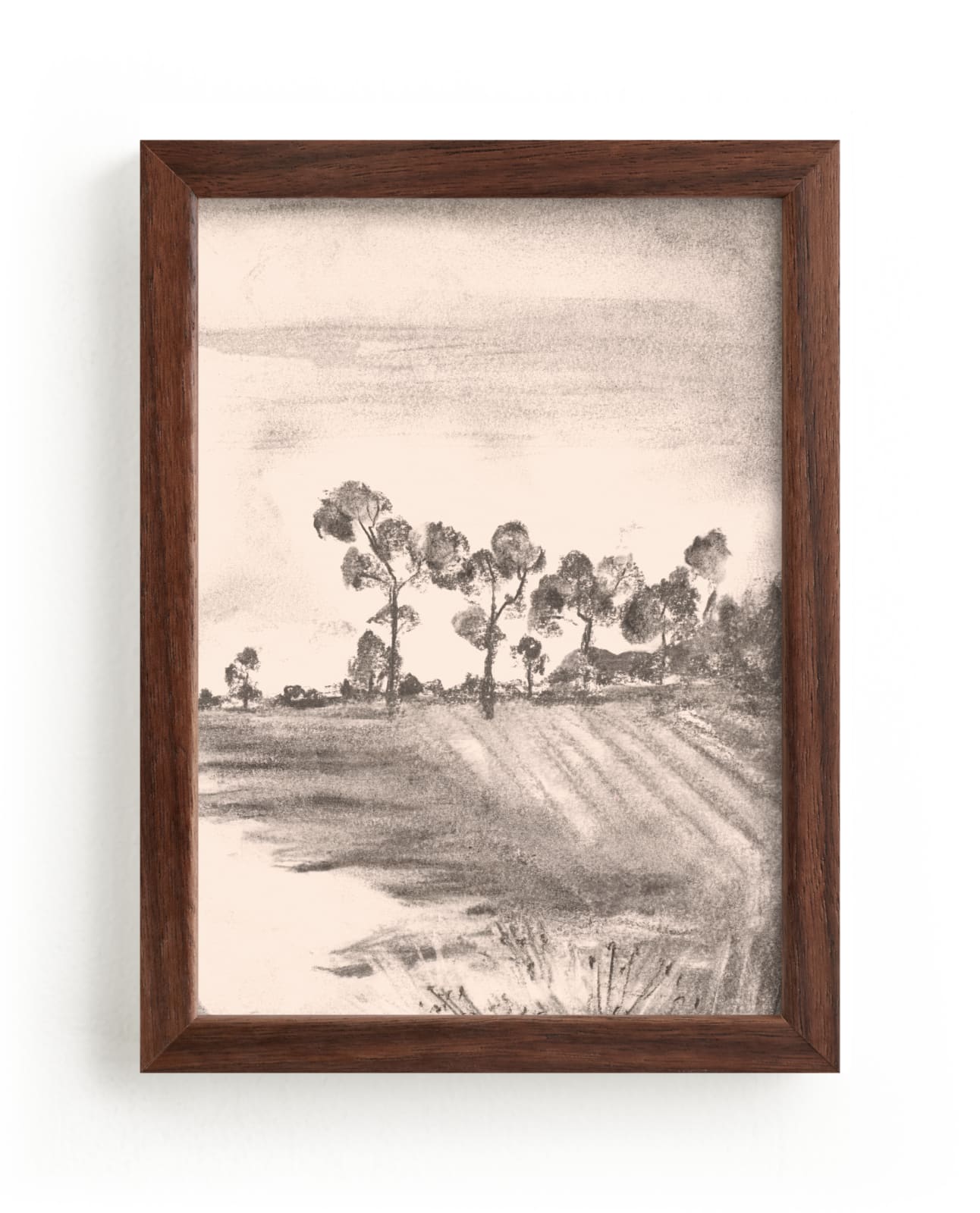 "Countryside II" - Limited Edition Art Print by Teju Reval in beautiful frame options and a variety of sizes.