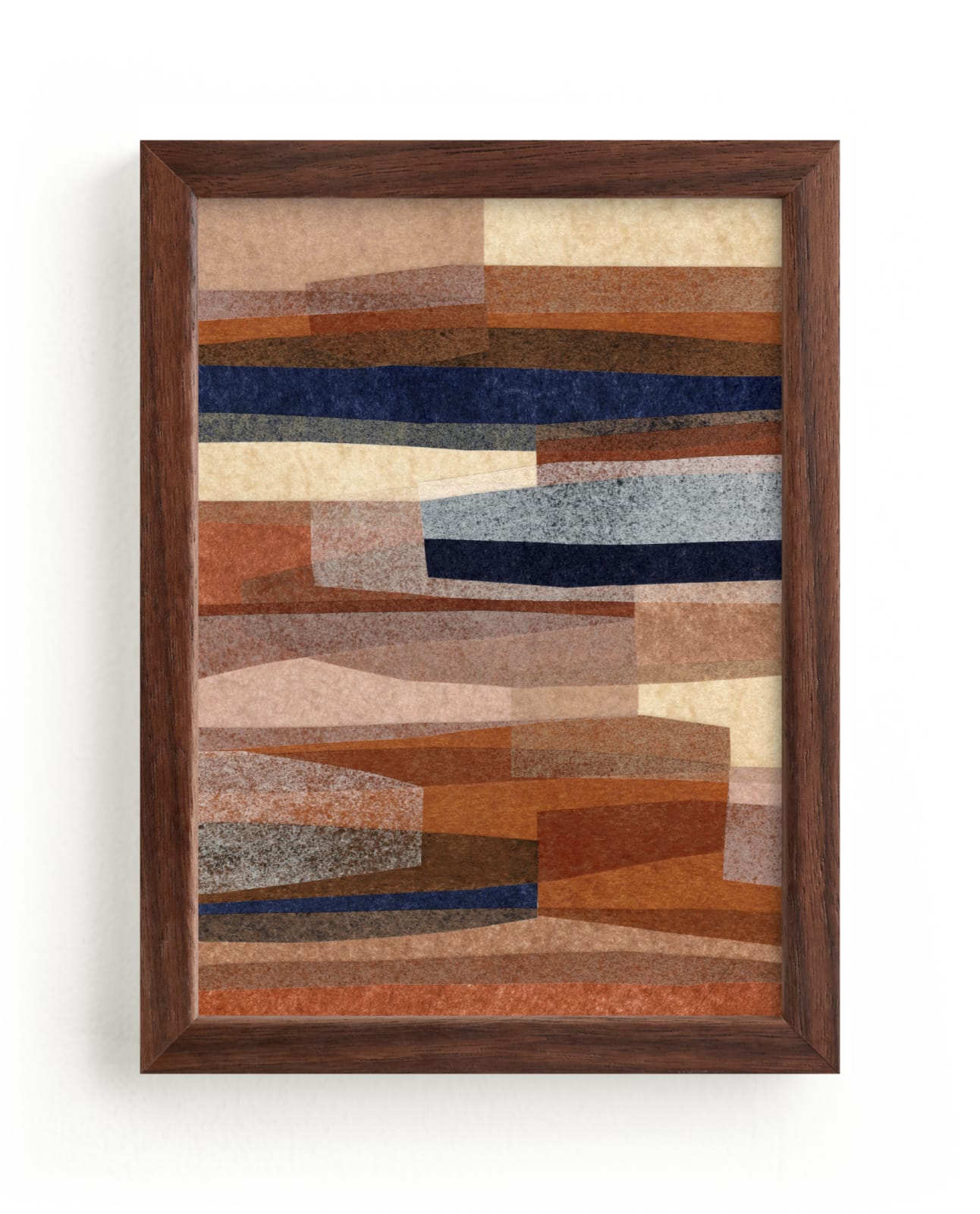 "Paper Pile I" - Limited Edition Art Print by Carrie Moradi in beautiful frame options and a variety of sizes.