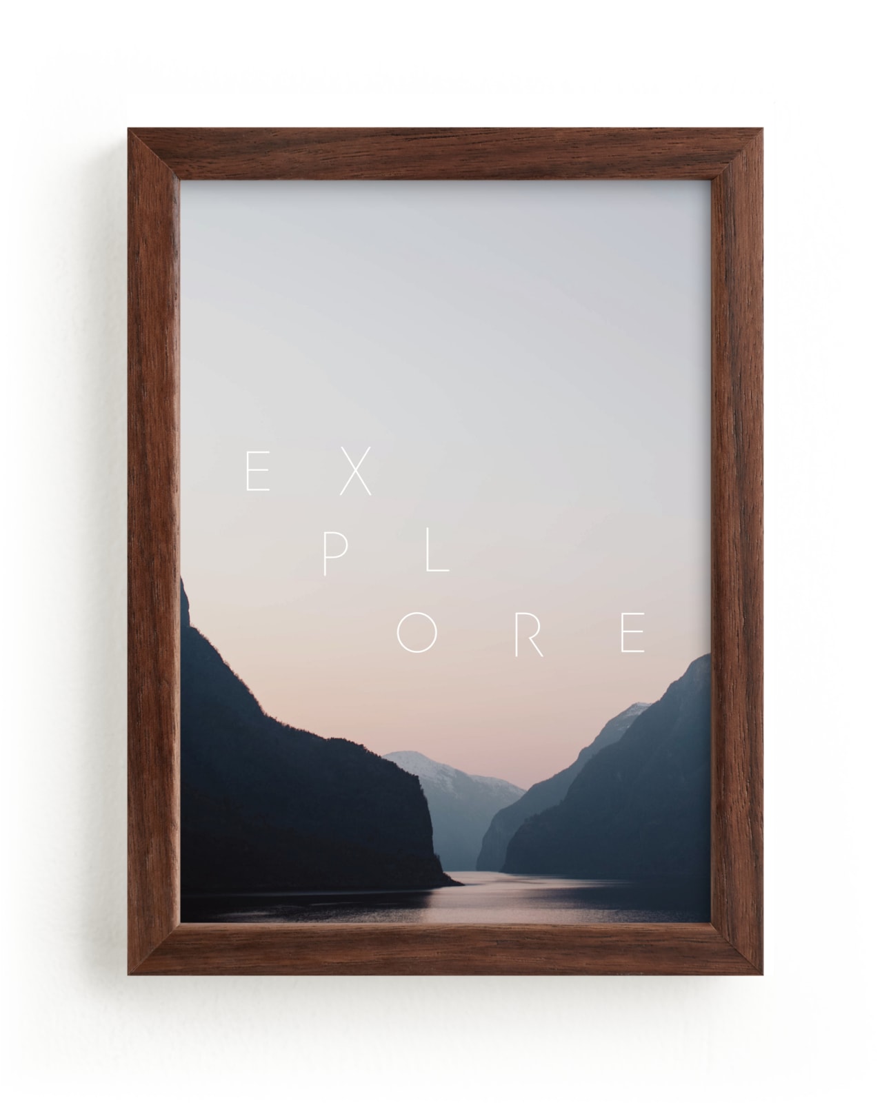 "Explore Your World" - Grownup Open Edition Non-custom Art Print by Amy Carroll in beautiful frame options and a variety of sizes.