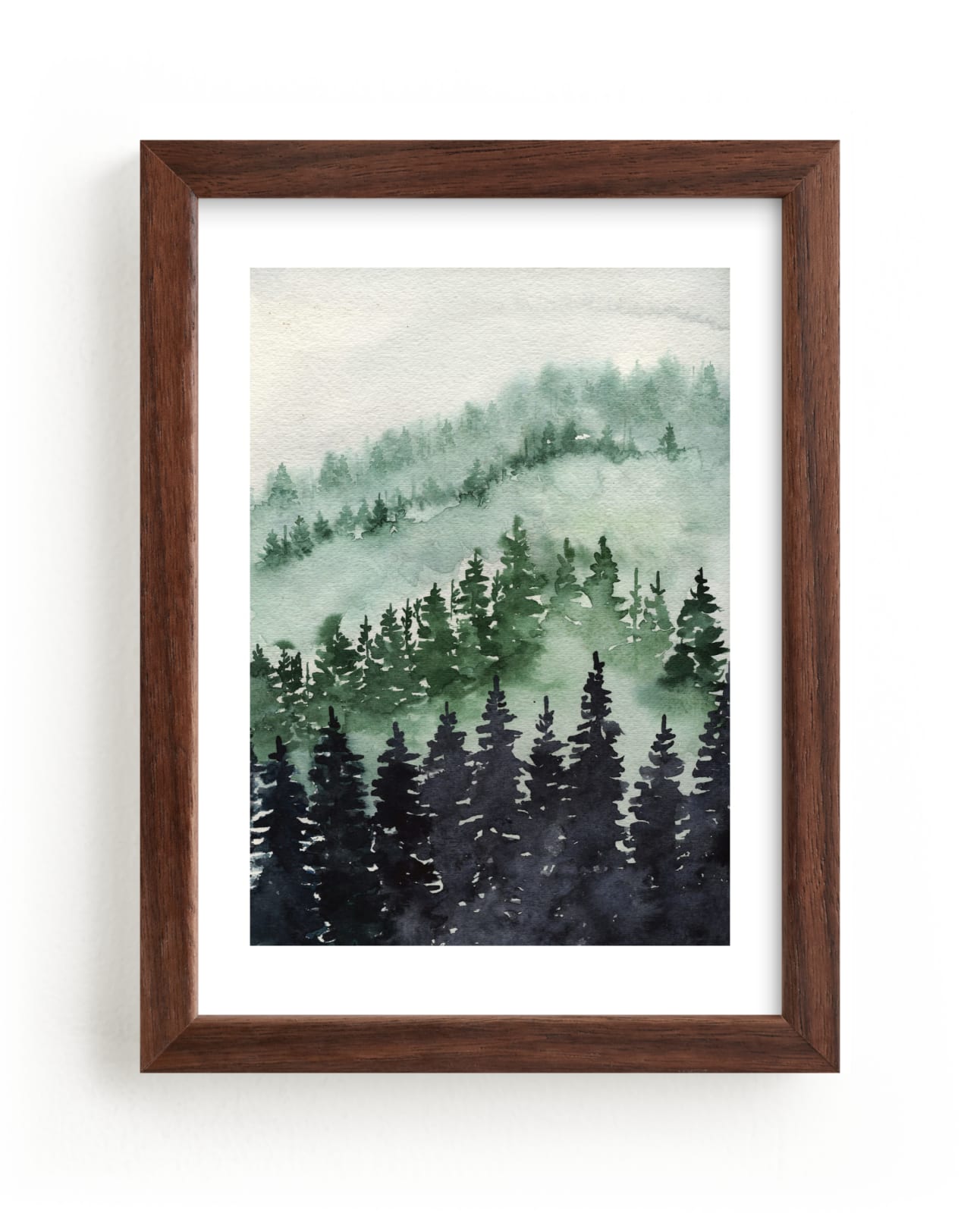 "Alaska Pines" - Limited Edition Art Print by Kelsey McNatt in beautiful frame options and a variety of sizes.