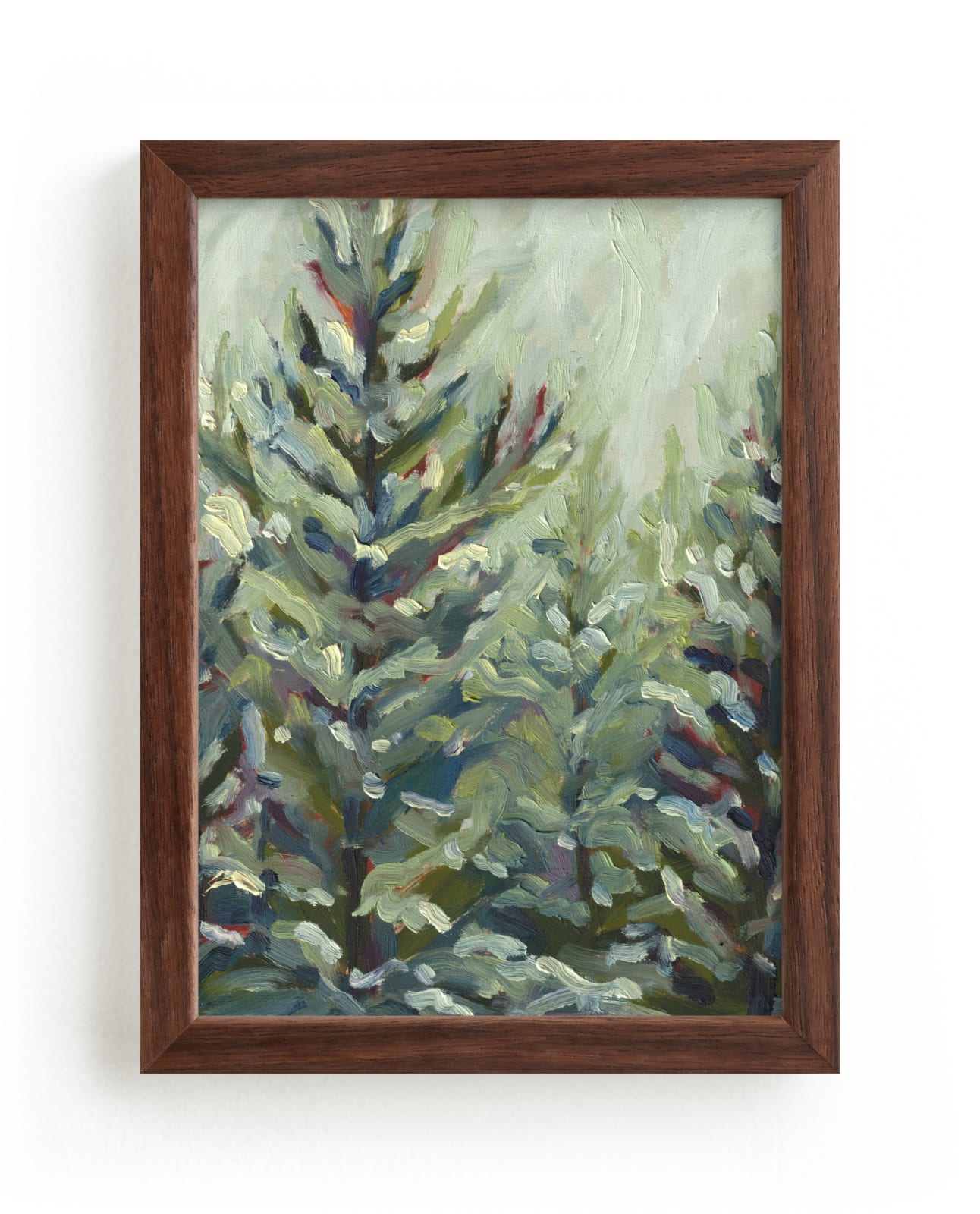 "Jewel Forest 1" by Holly Whitcomb in beautiful frame options and a variety of sizes.