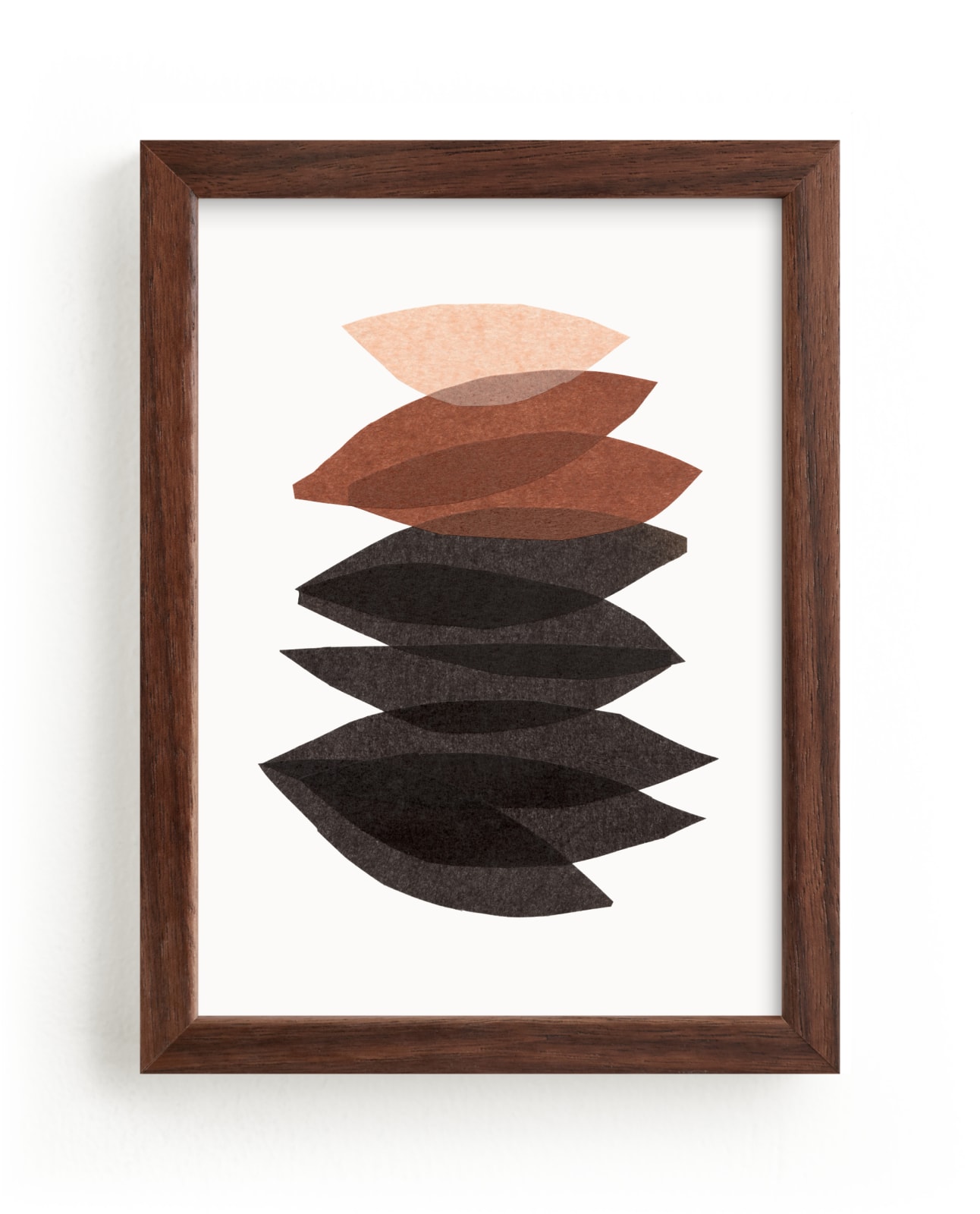 "organic stack stone" by Carrie Moradi in beautiful frame options and a variety of sizes.