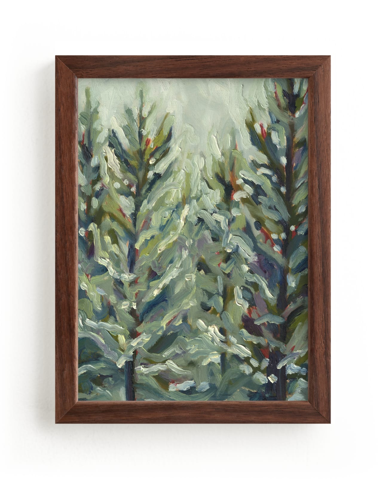 "Jewel Forest 2" by Holly Whitcomb in beautiful frame options and a variety of sizes.