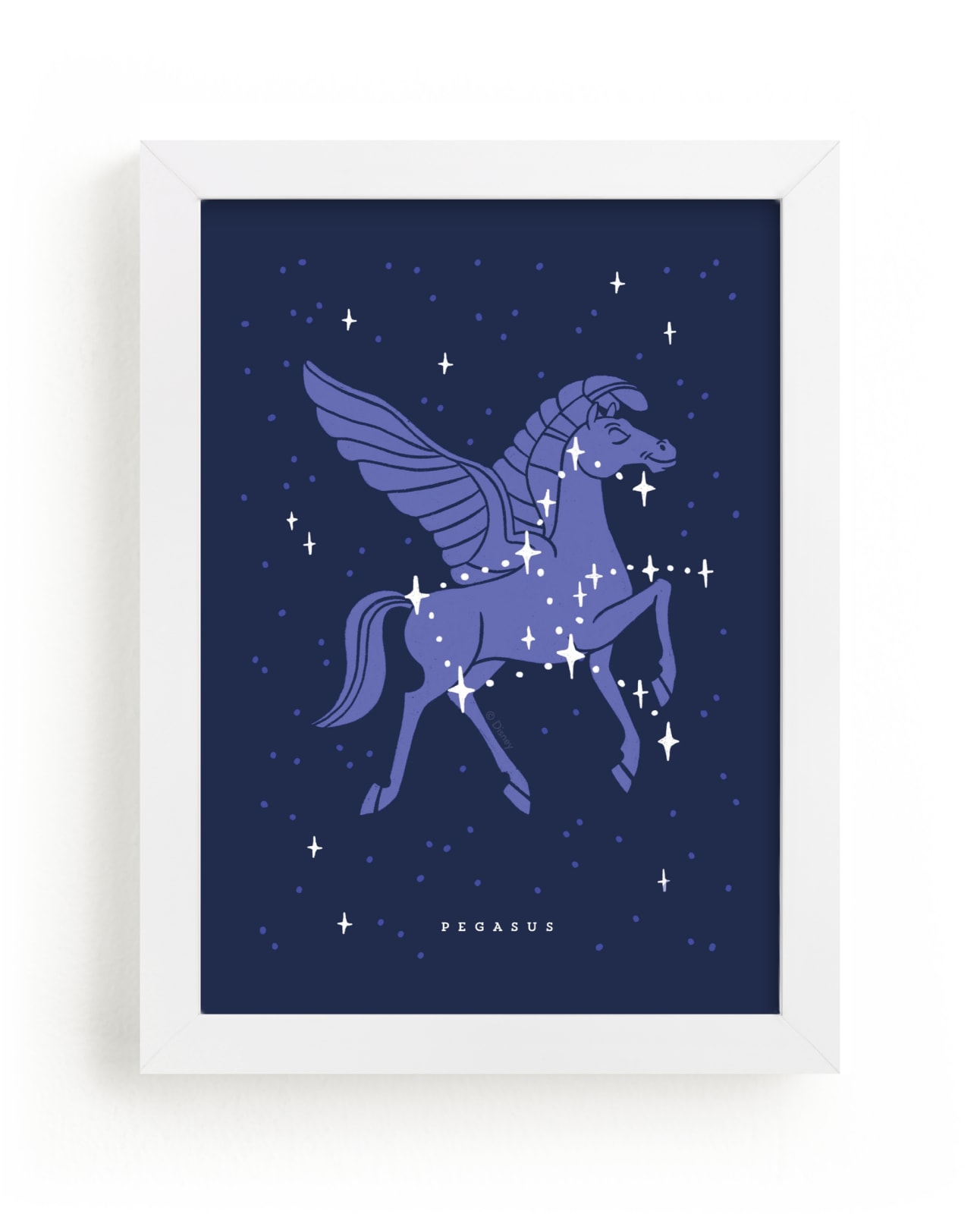 "Disney's Pegasus Stars Are Born" - Limited Edition Art Print by Rebecca Smith in beautiful frame options and a variety of sizes.