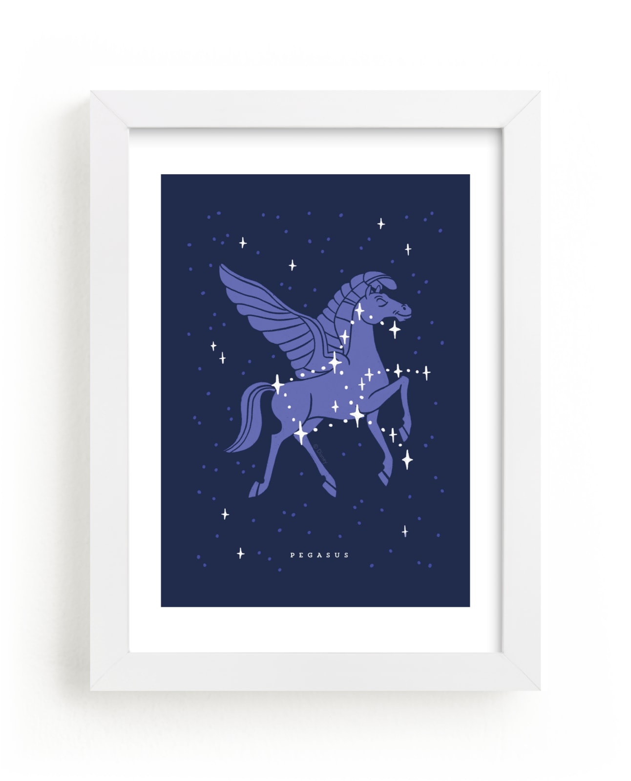 "Disney's Pegasus Stars Are Born" - Limited Edition Art Print by Rebecca Smith in beautiful frame options and a variety of sizes.