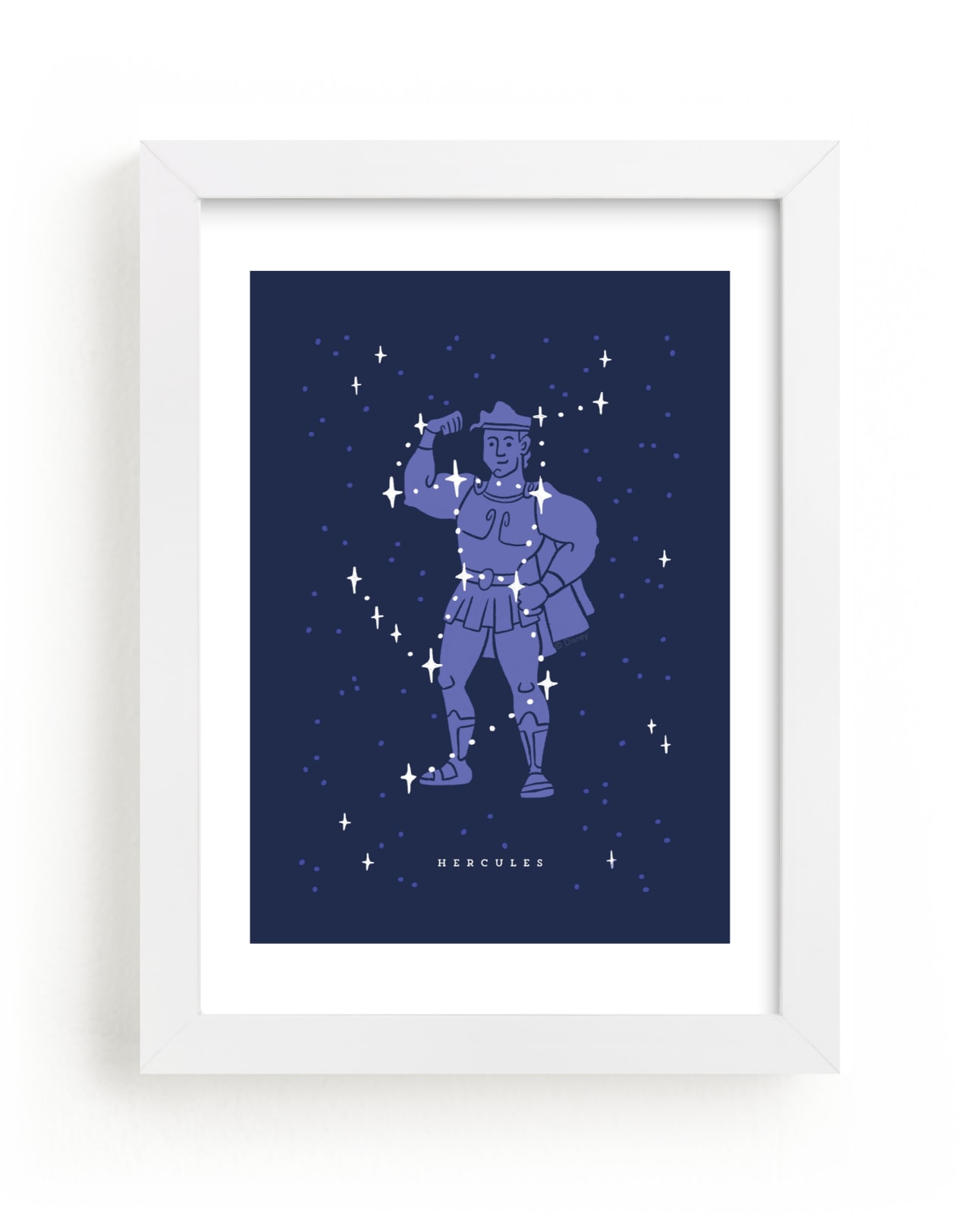 "Disney's Hercules Stars Are Born" - Limited Edition Art Print by Rebecca Smith in beautiful frame options and a variety of sizes.