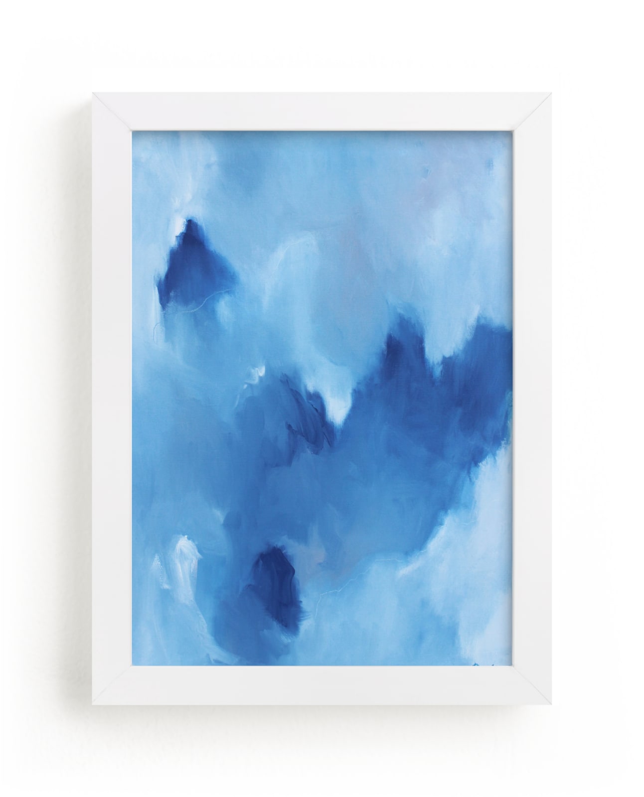 "Blue Drift" - Limited Edition Art Print by Megan Kelley in beautiful frame options and a variety of sizes.