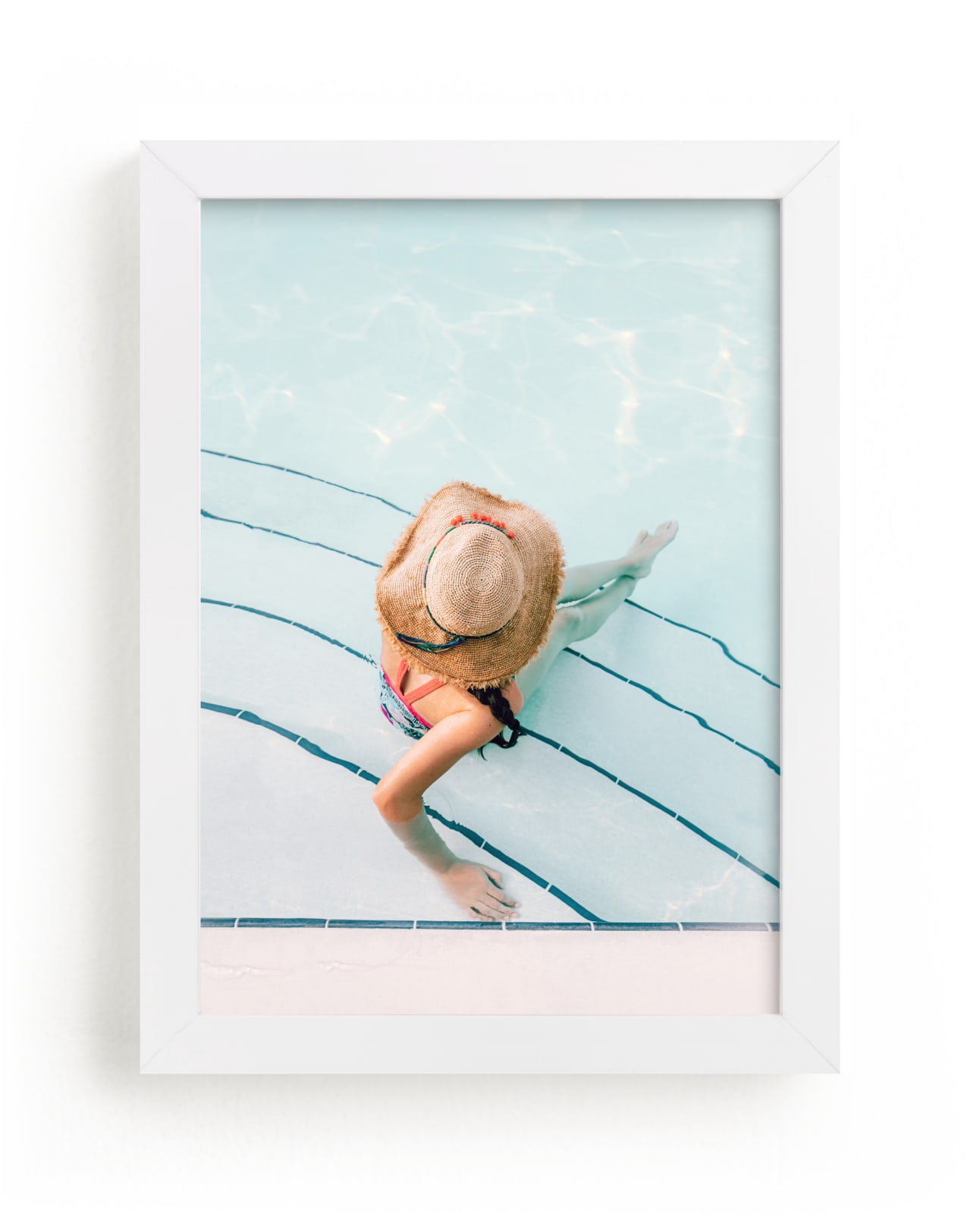 "floppy hat" - Limited Edition Art Print by Alicia Abla in beautiful frame options and a variety of sizes.