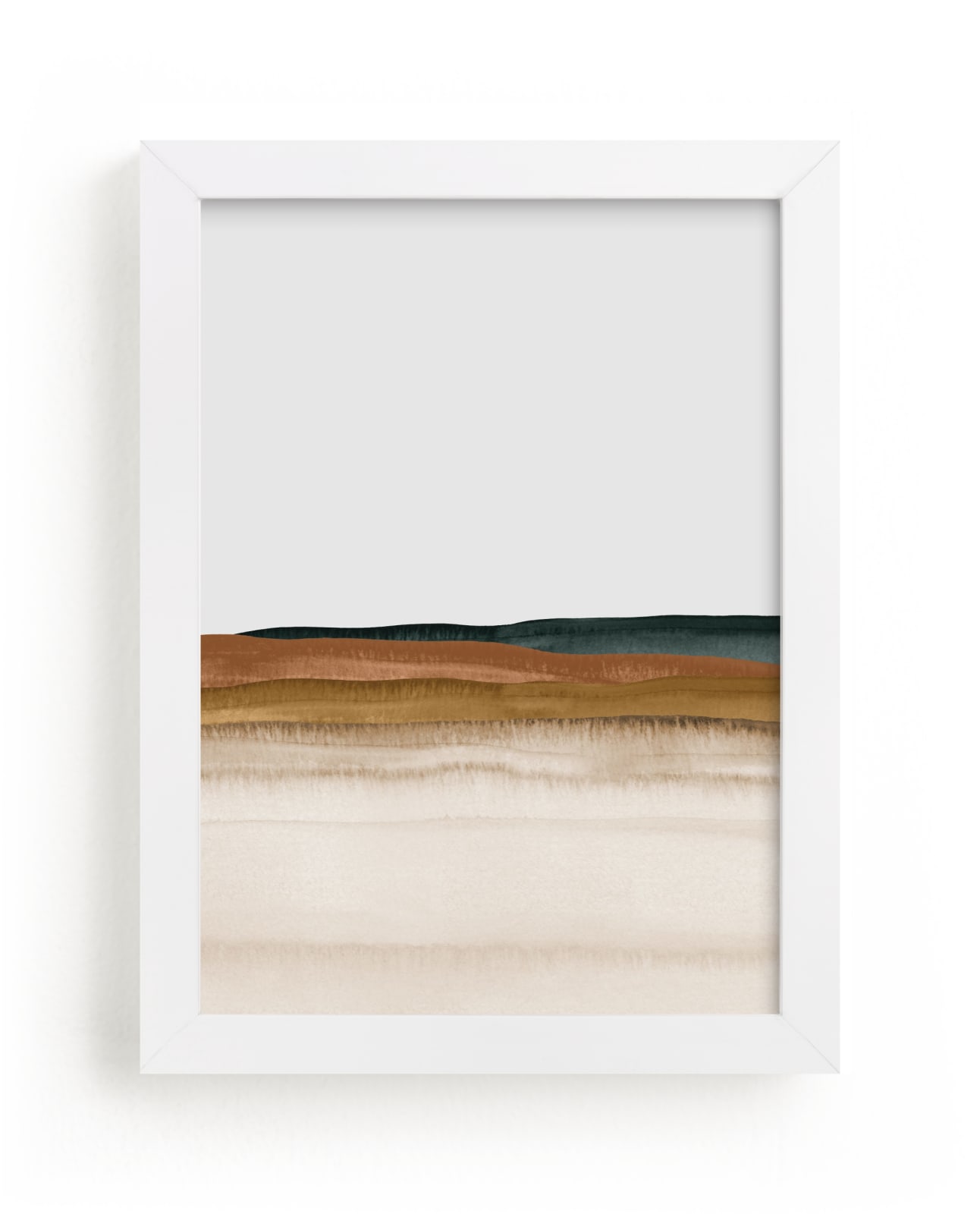 "Sunday View" - Limited Edition Art Print by Little Valley Studio in beautiful frame options and a variety of sizes.