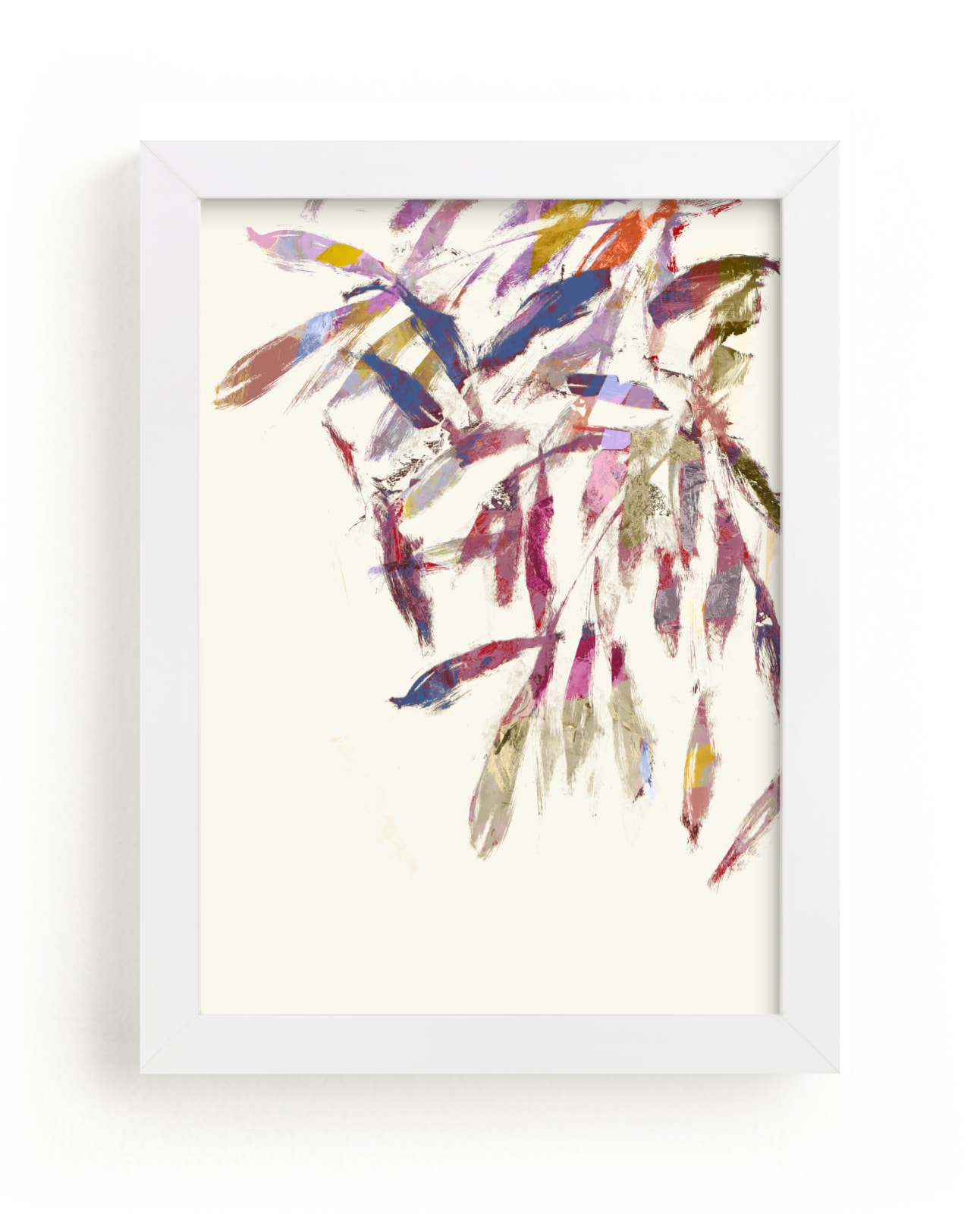 "Painted Foliage" - Limited Edition Art Print by Bethania Lima in beautiful frame options and a variety of sizes.