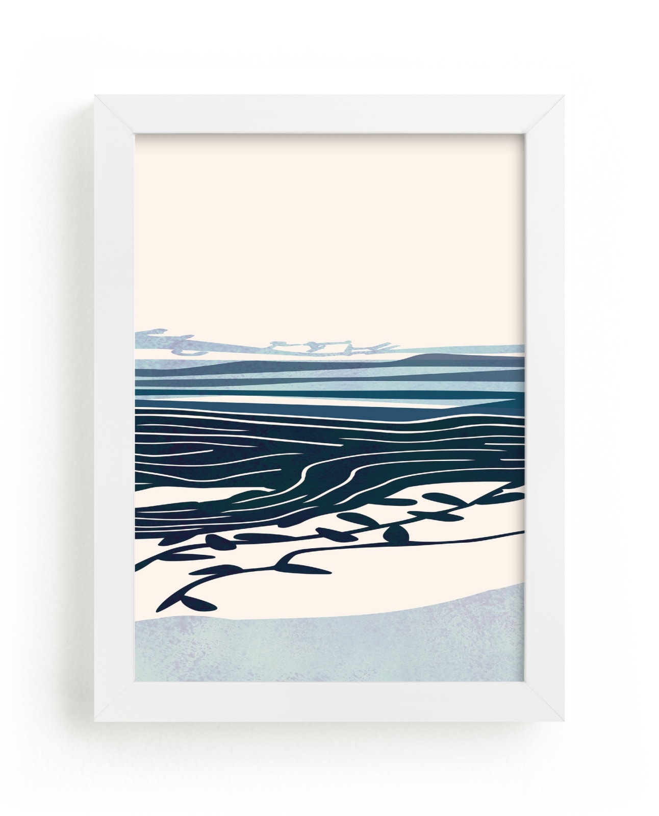 "Seascape II" - Limited Edition Art Print by Tatjana Koraksic in beautiful frame options and a variety of sizes.