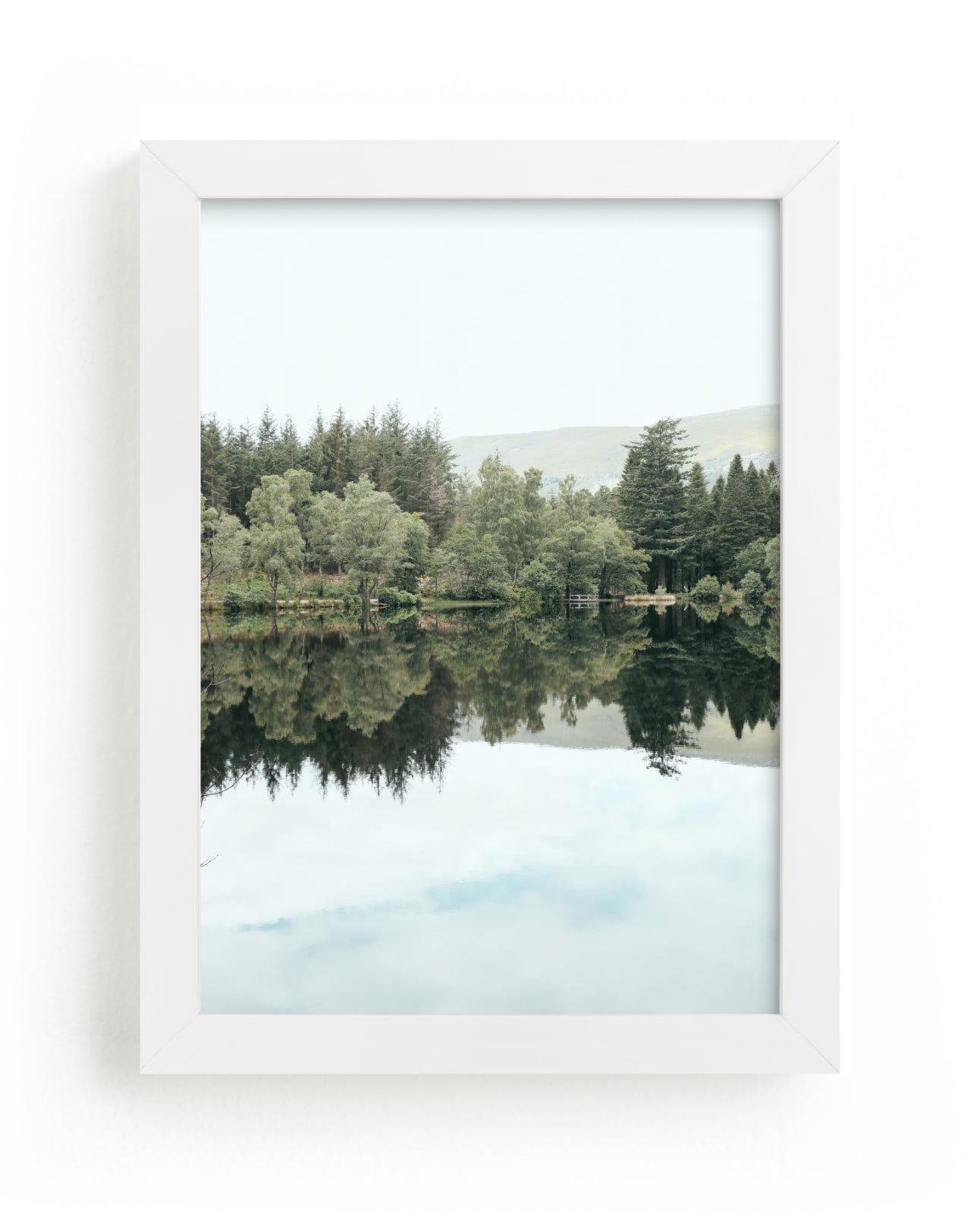 "Mirror Mirror I" - Limited Edition Art Print by lulu and isabelle in beautiful frame options and a variety of sizes.