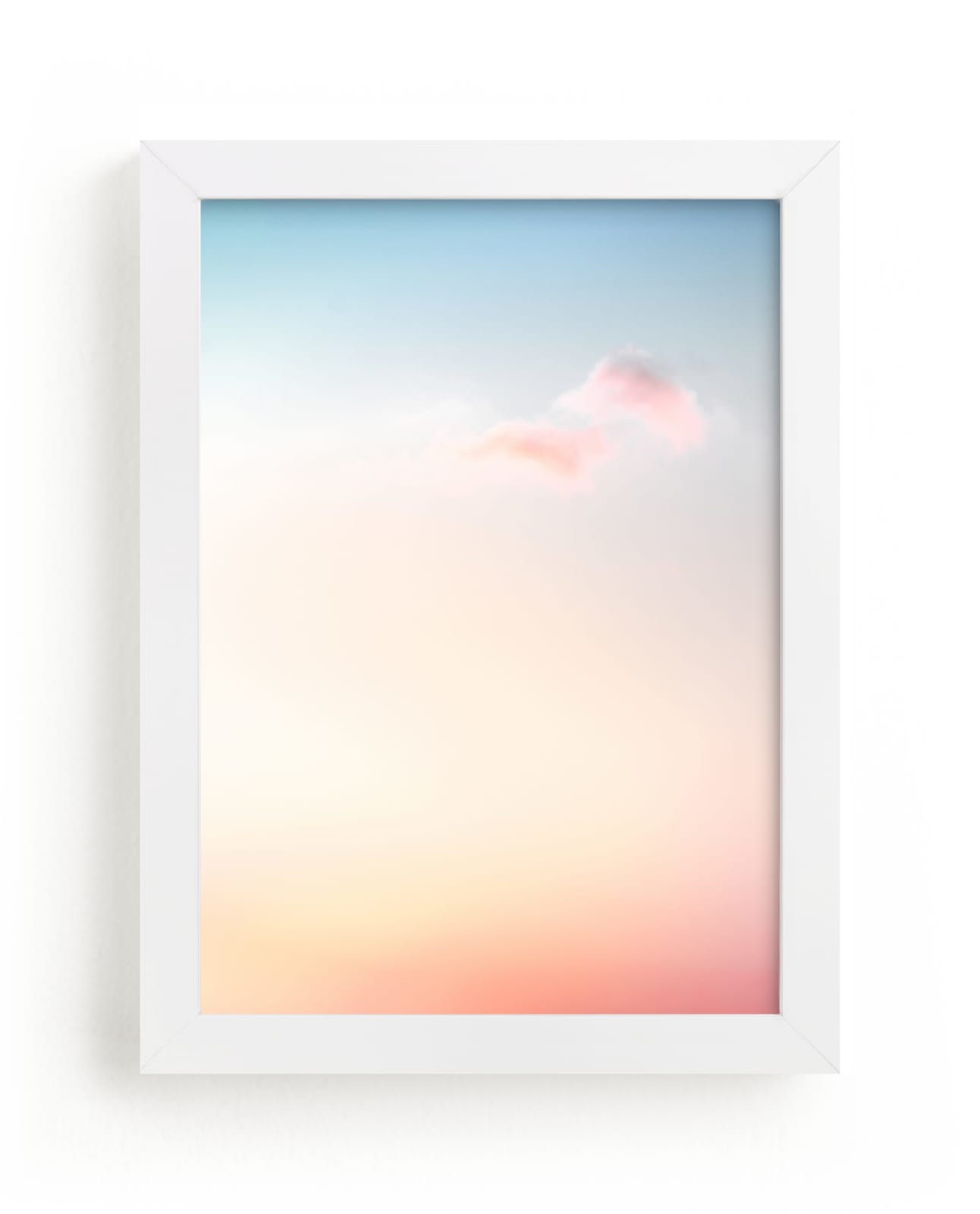 "Rainbow Sky II" - Limited Edition Art Print by Kamala Nahas in beautiful frame options and a variety of sizes.