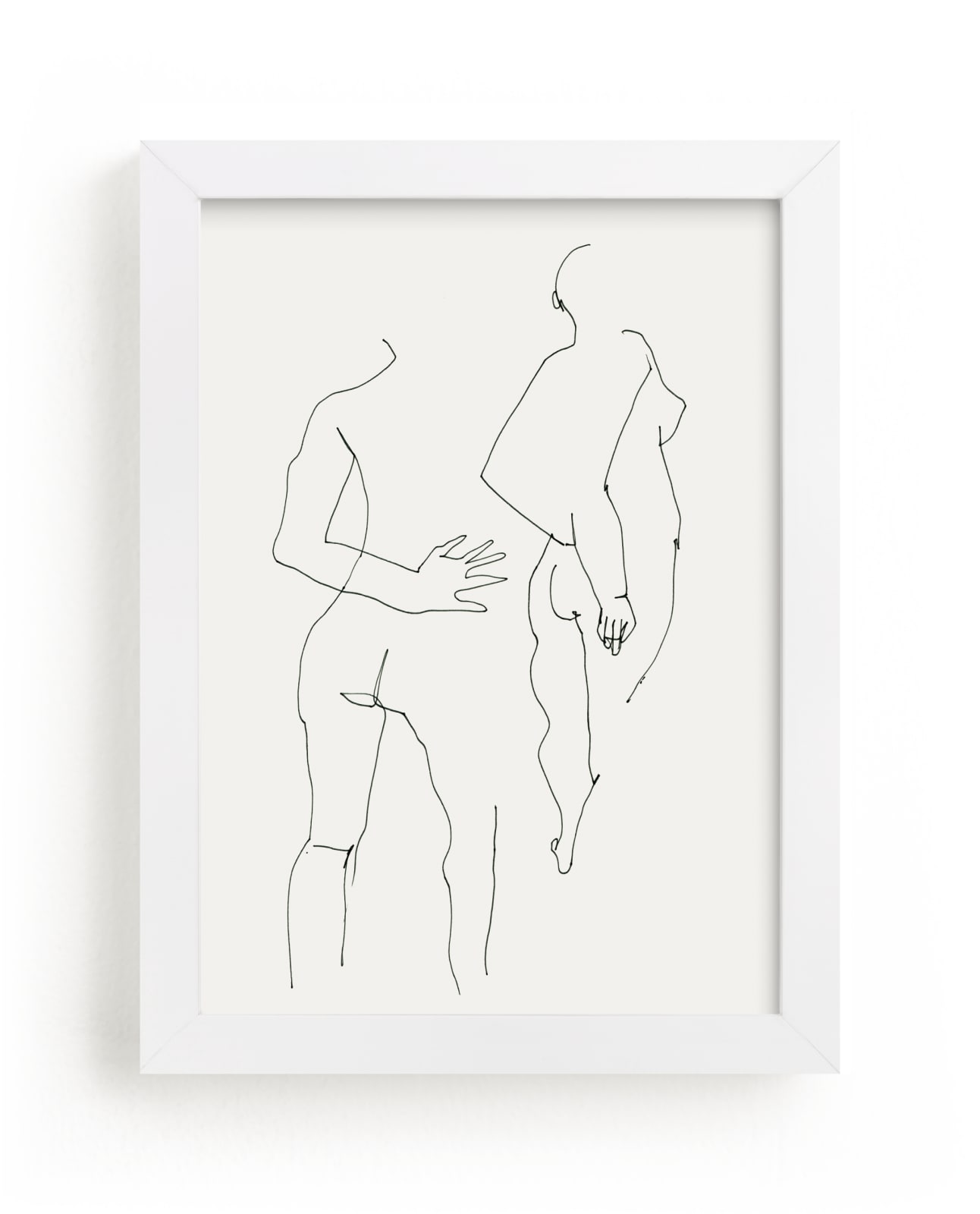 "Back" - Limited Edition Art Print by Catilustre in beautiful frame options and a variety of sizes.