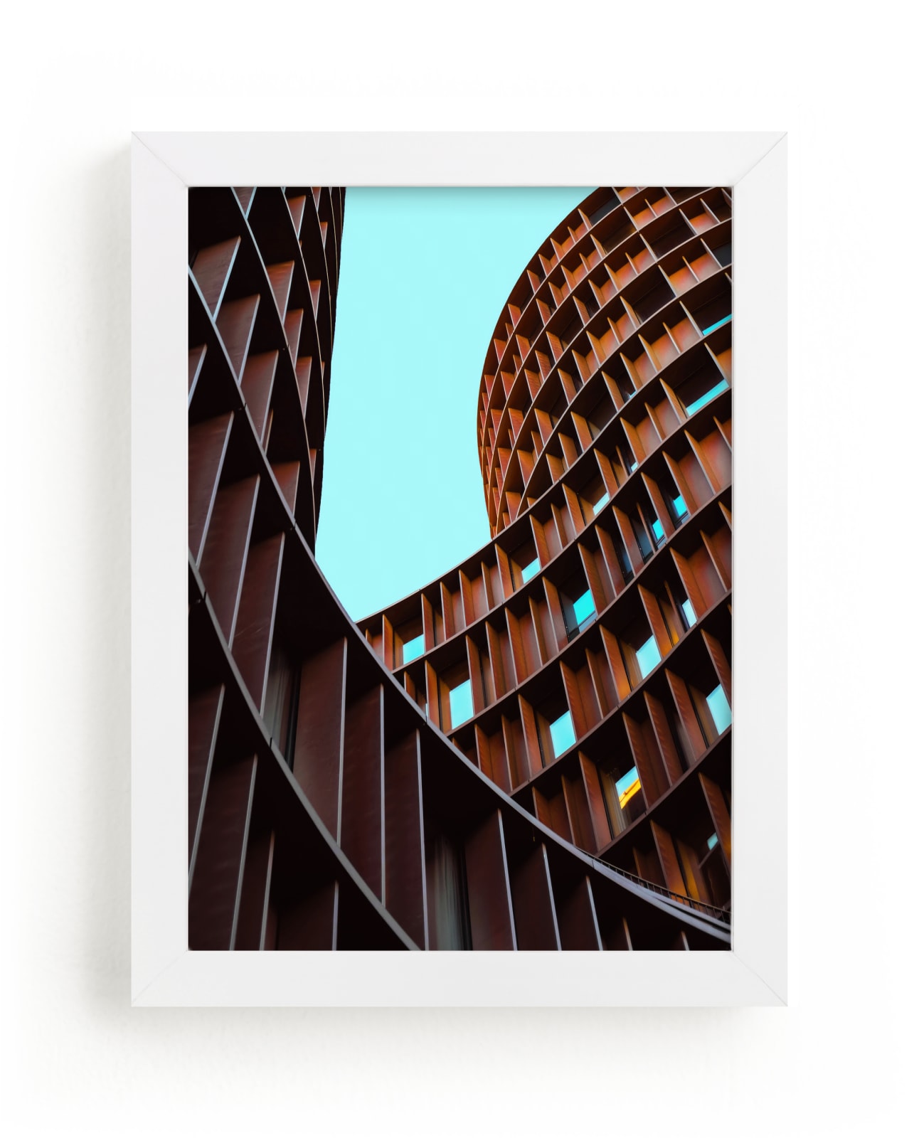 "Linjer in Color" - Limited Edition Art Print by Kate Baird in beautiful frame options and a variety of sizes.