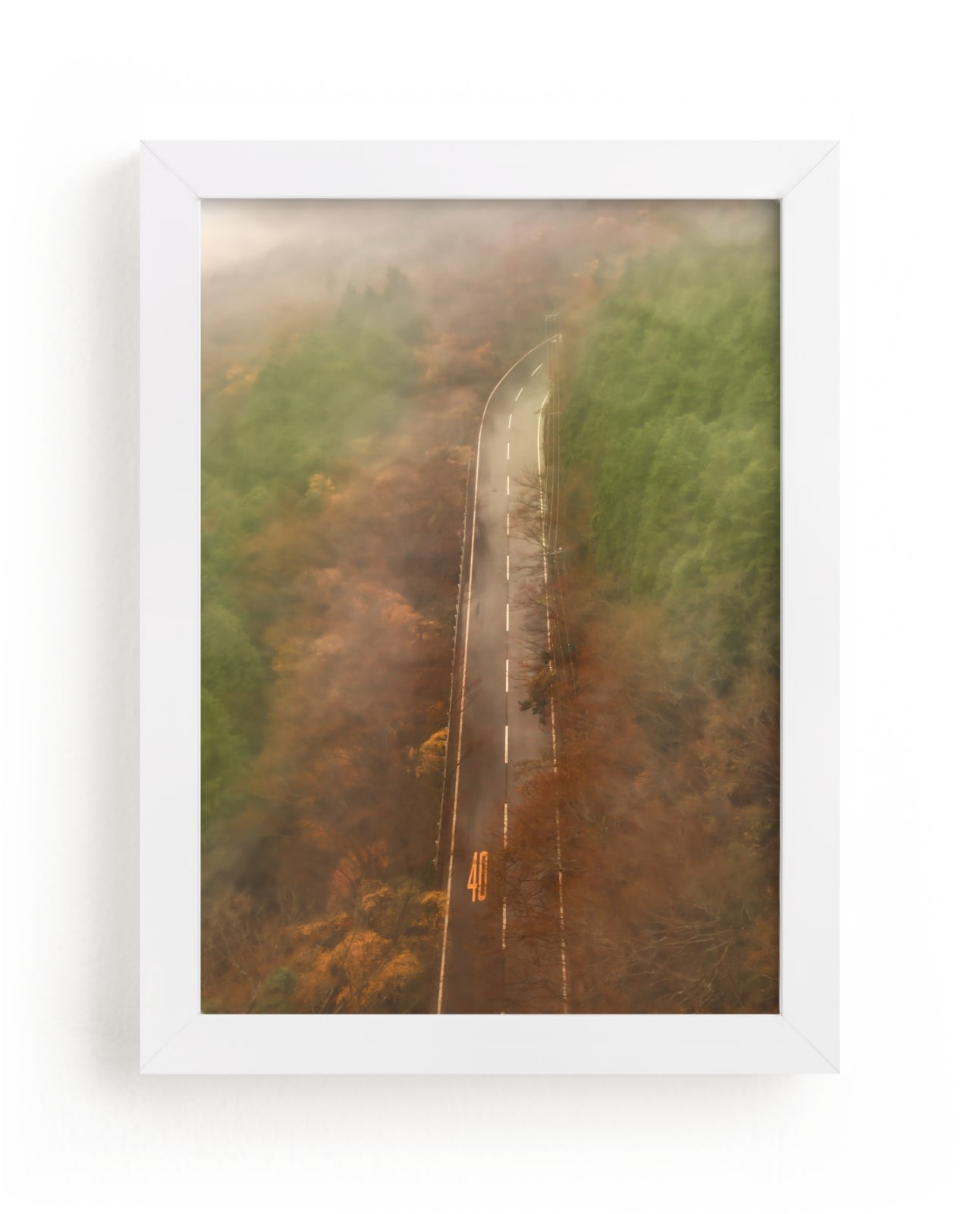 "Slow pace" - Limited Edition Art Print by Van Tsao in beautiful frame options and a variety of sizes.