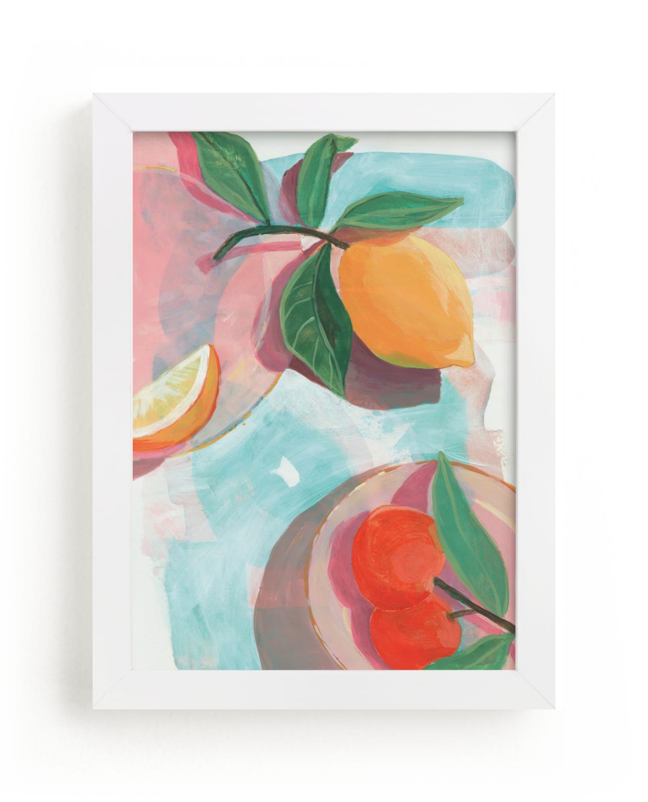 "Citrus Dream" - Limited Edition Art Print by Kinga Subject in beautiful frame options and a variety of sizes.