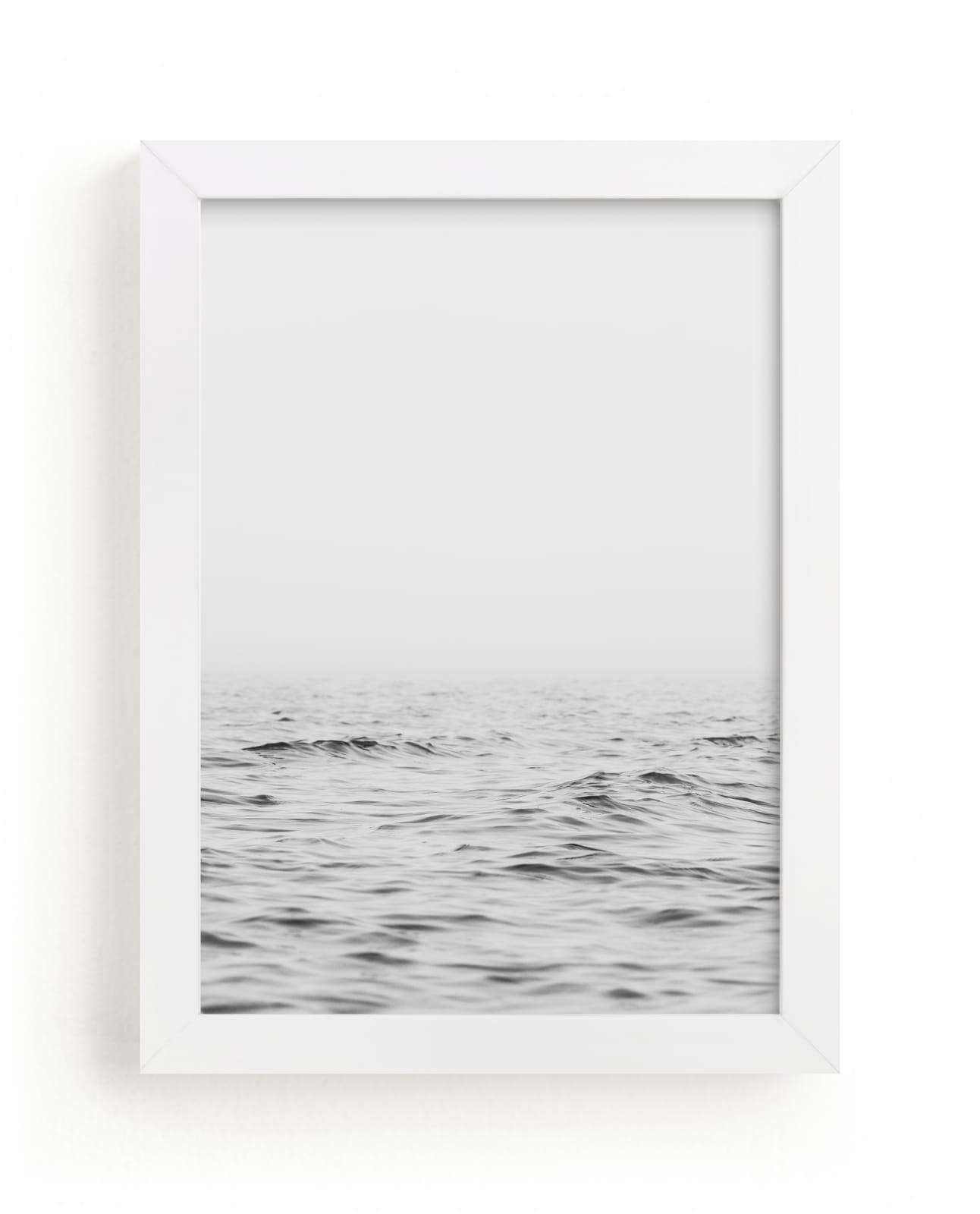 "Solitude In Fog I" - Limited Edition Art Print by Jennifer Morrow in beautiful frame options and a variety of sizes.