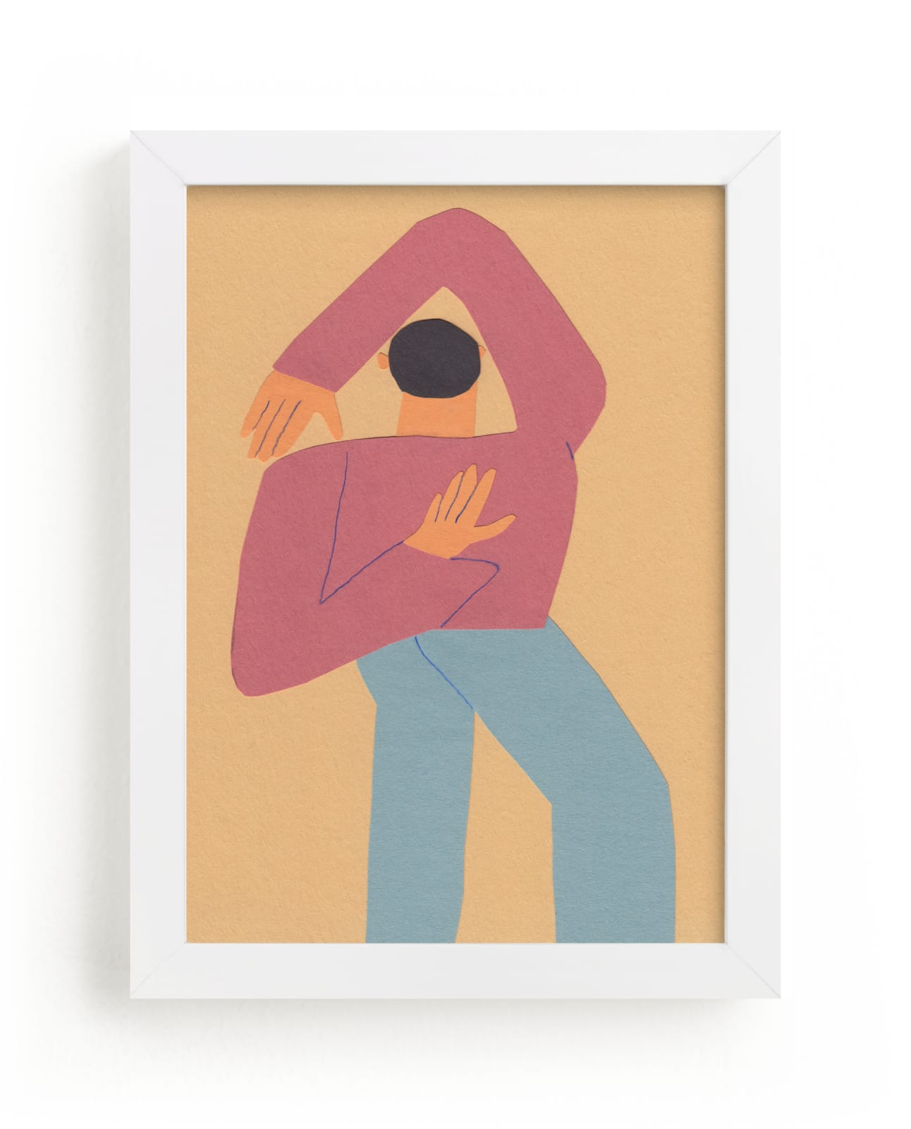 "Stretch 1" - Limited Edition Art Print by Elliot Stokes in beautiful frame options and a variety of sizes.