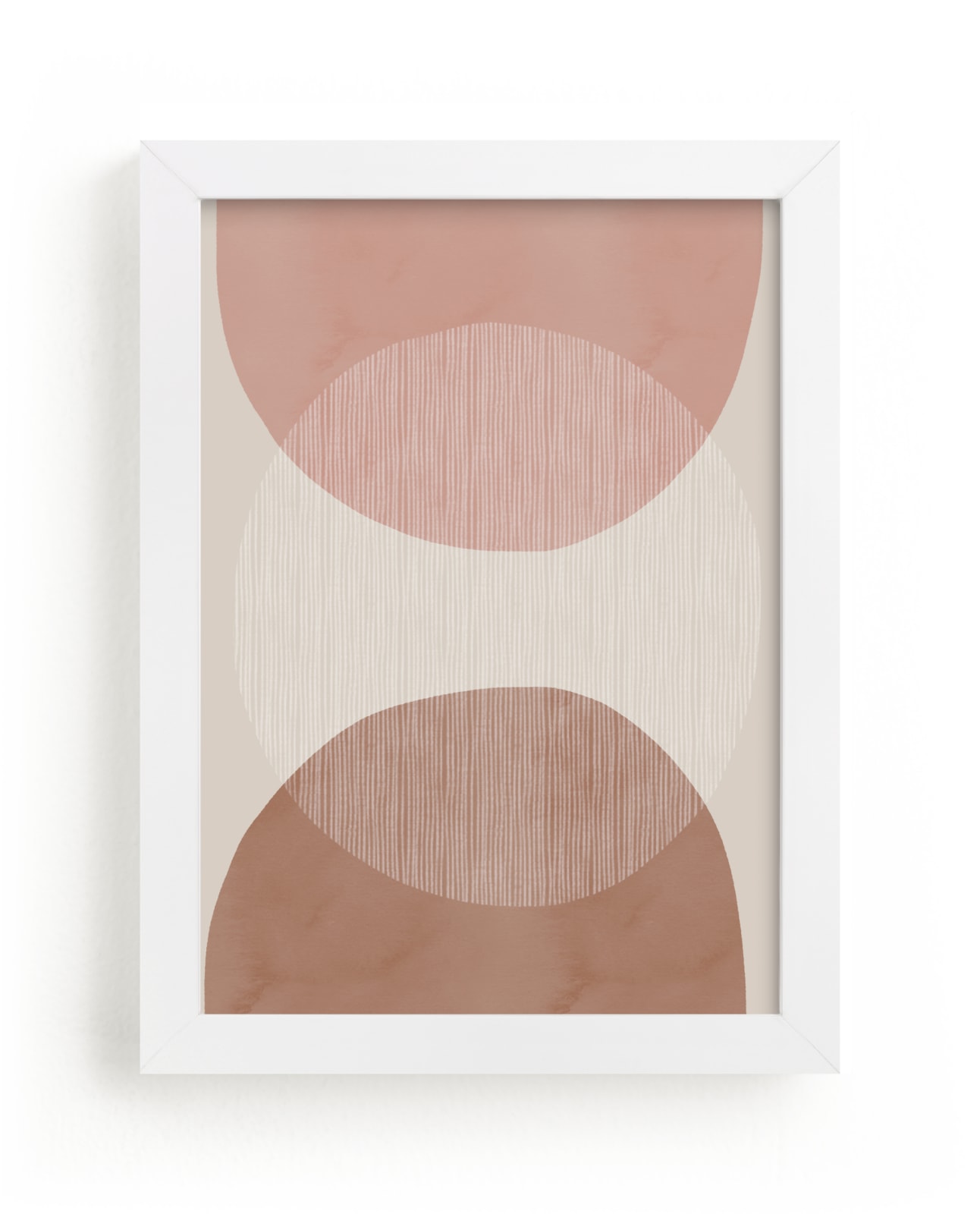 "Baked Earth Shapes" - Limited Edition Art Print by EMANUELA CARRATONI in beautiful frame options and a variety of sizes.
